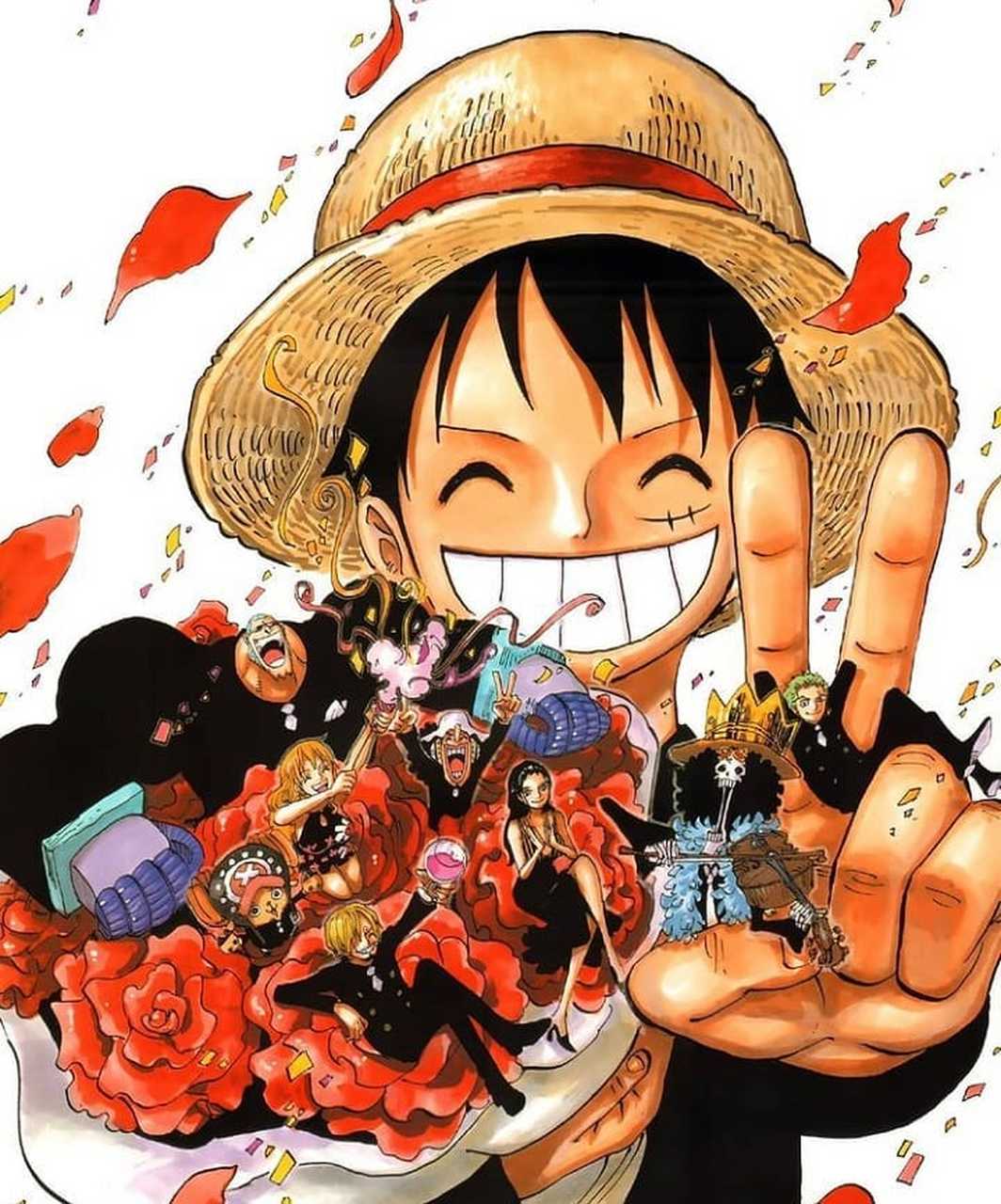 海贼王# 剪刀手路飞