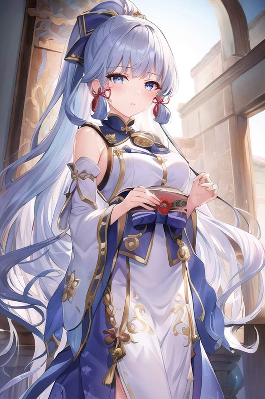 原神 神里绫华 优雅旗袍装