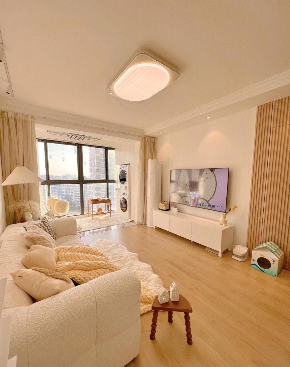 两室两厅,装修15w! 建面85平,套内62平,两室一厅.