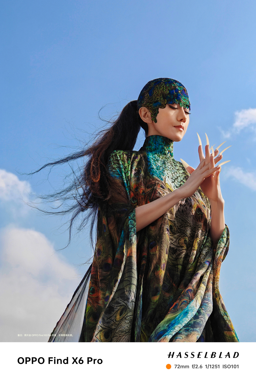 find x6杨丽萍# 当oppo find x6系列遇到杨丽萍老师,这张照片的质感