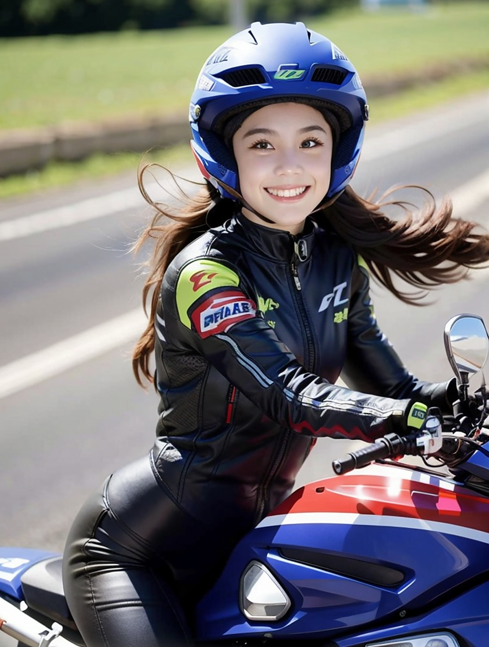 又酷又飒的机车服美女街拍#机车服# #性感美女# #气质美女# #美女