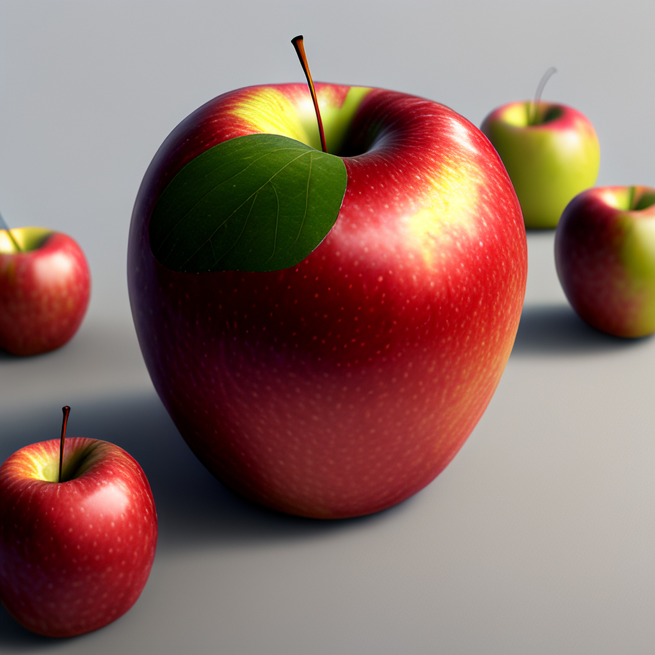 《经常食用苹果对人体健康有益》  在众多的水果种类中,苹果独树一帜