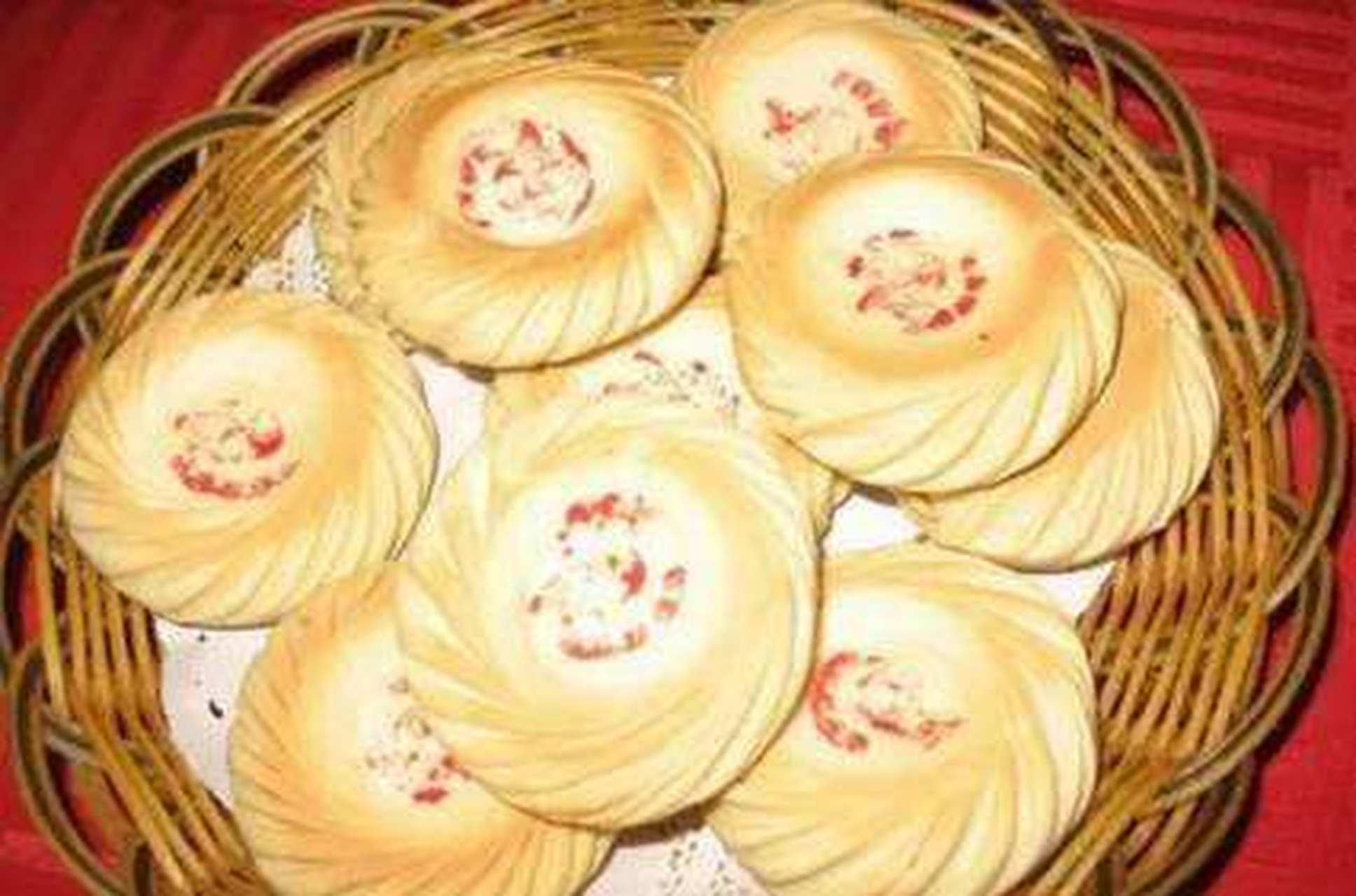 探秦商,品陕味# #城市情报员# 鹿糕馍:宝鸡的扶风县盛产一致构