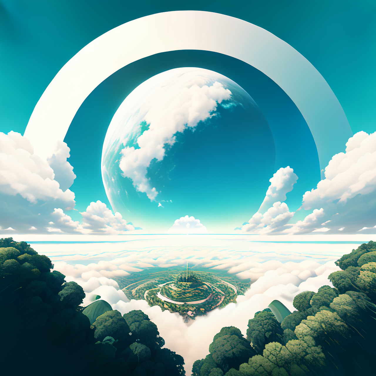 甘作墦间乞,真成陌上挑.宁谧,明净,意境#百度ai绘图黑科技