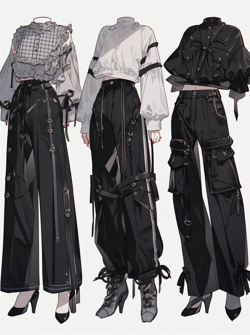 酷酷牛仔服装设计灵感图  酷酷的牛仔服装设计灵感图真的非常酷炫!