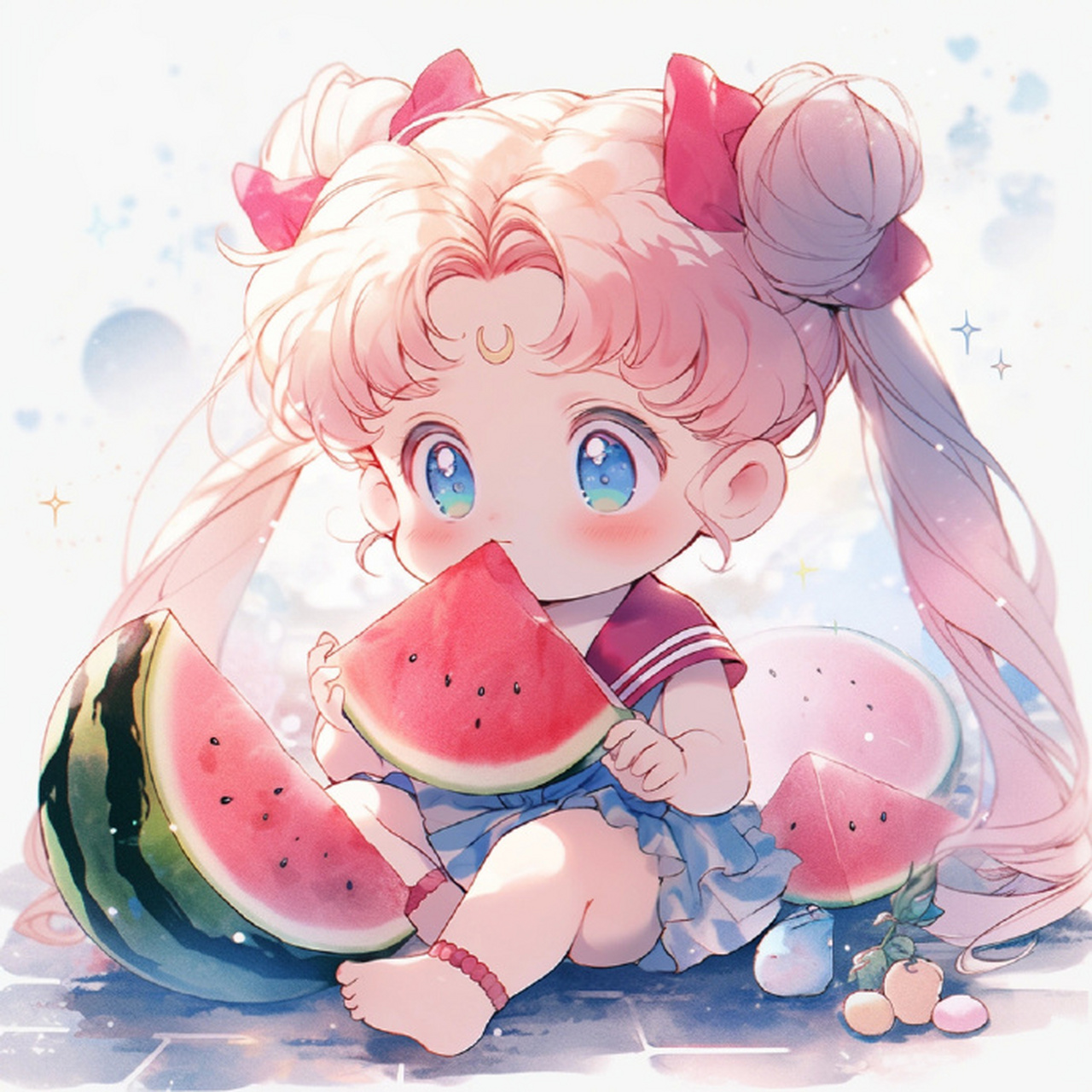 一组"可爱美少女战士"高清头像 676767