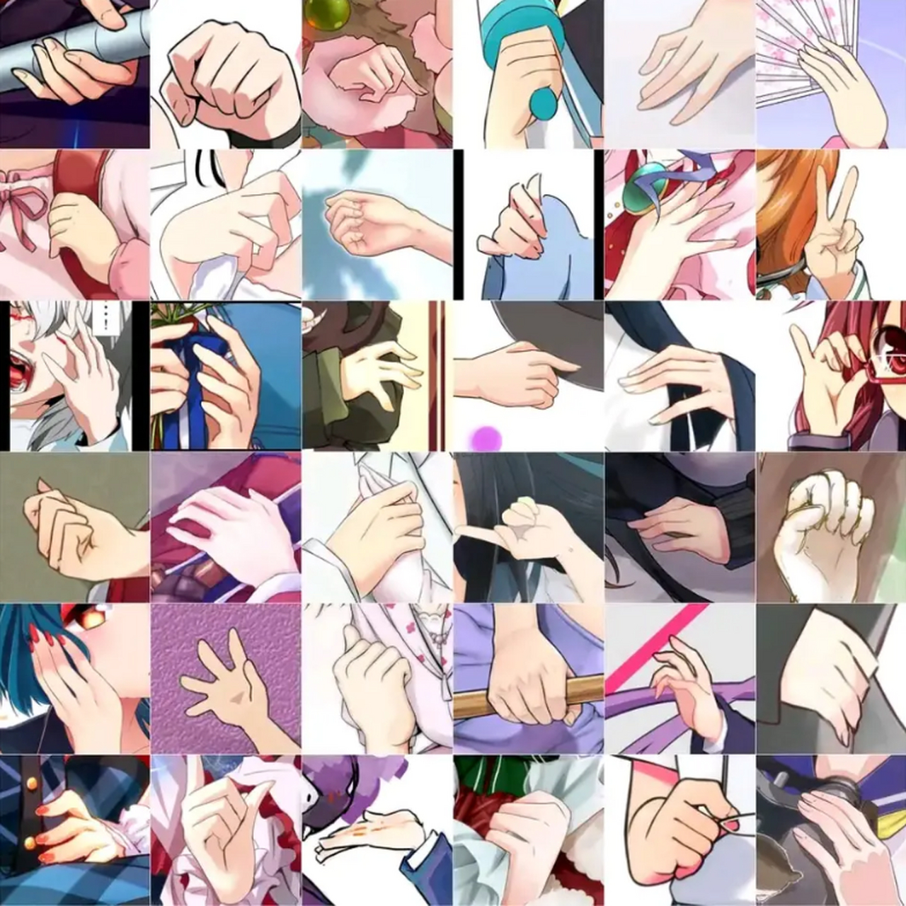 二次元里的美手,手控玩家的福音,所以我们喜欢纸片人是有原因的