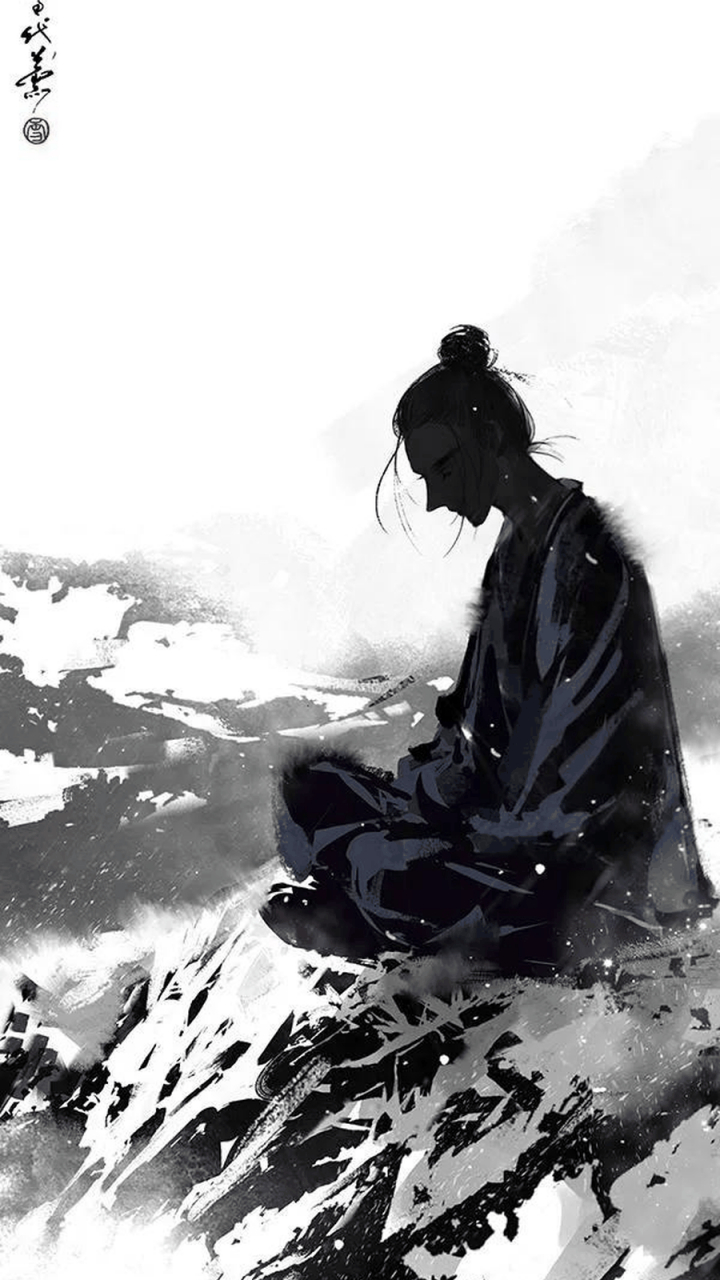 王也道长,古风水墨