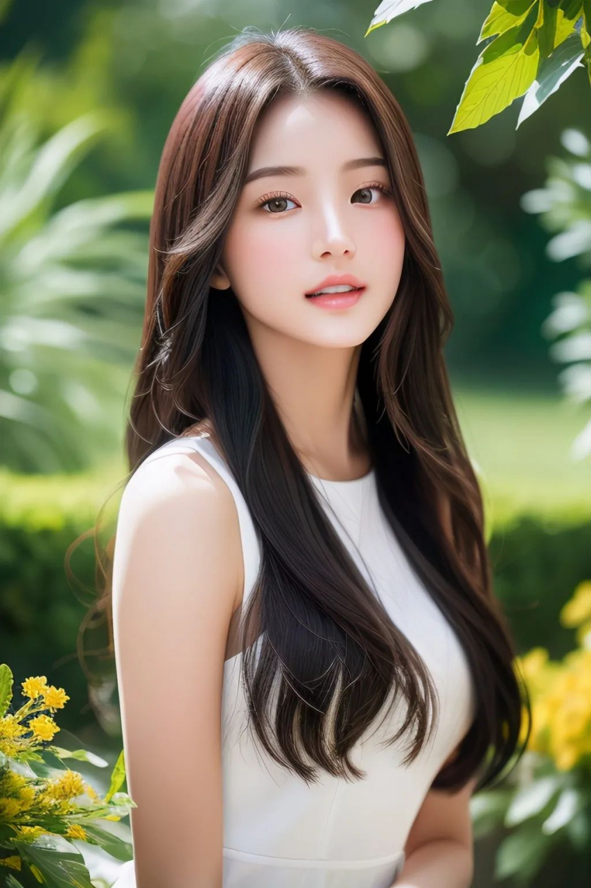 ai美图-清纯动人的美女,美不美你说了算#ai# #ai绘画