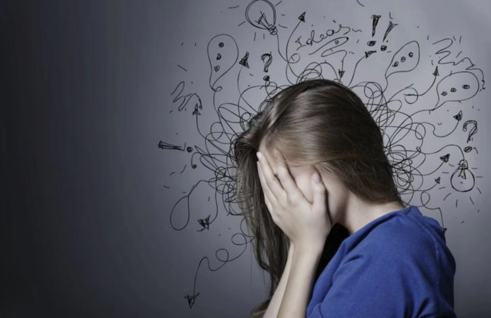 广泛性焦虑症表现之过度担心  精神上的过度担心是焦虑症状的核心