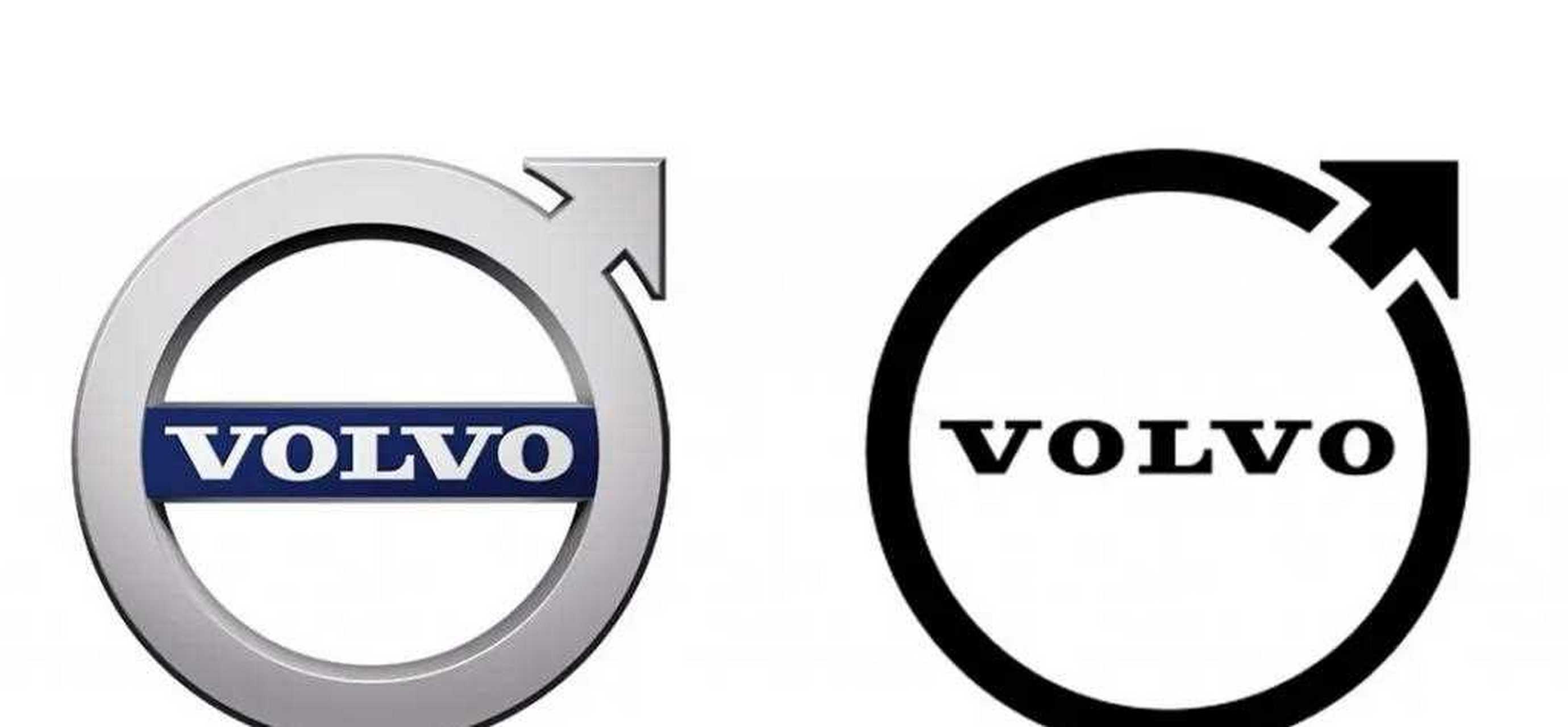 volvo logo矢量图图片