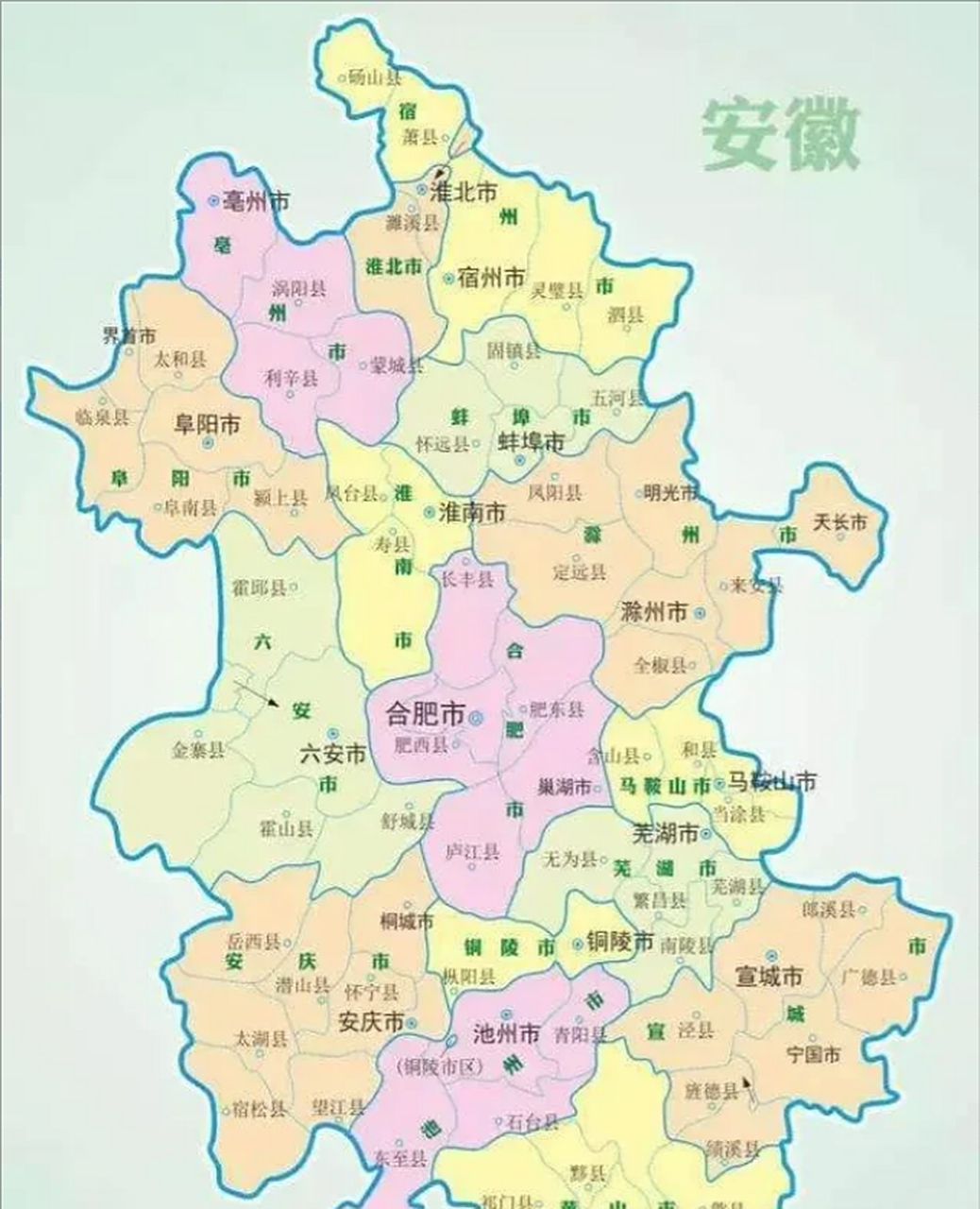 安徽与湖北的差距,是合肥与武汉的差距,而合肥gdp还未进入前20.