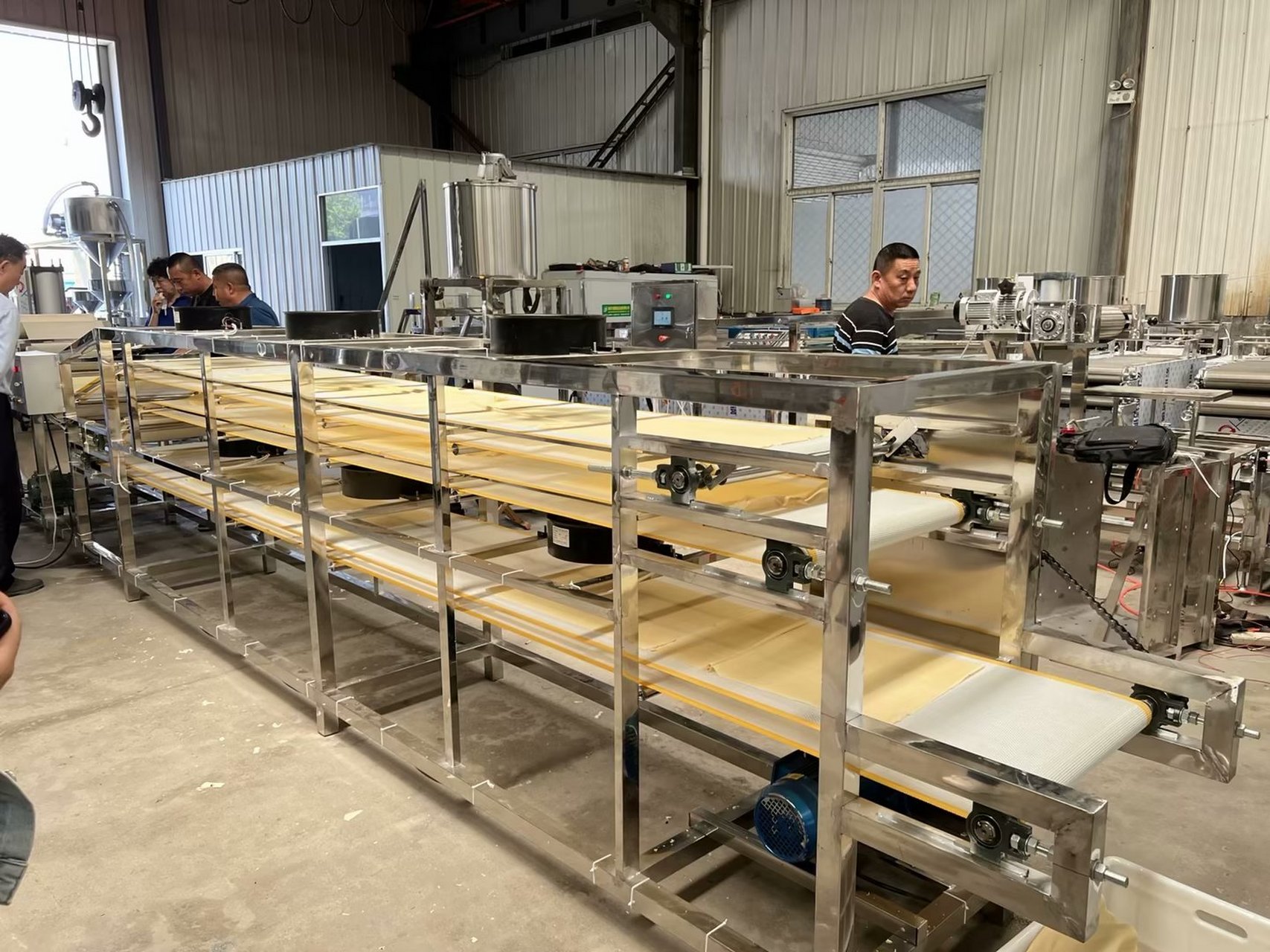 时产500斤豆腐皮机  无毛边 碎皮 口感劲道 有韧劲 #全自动豆腐皮机