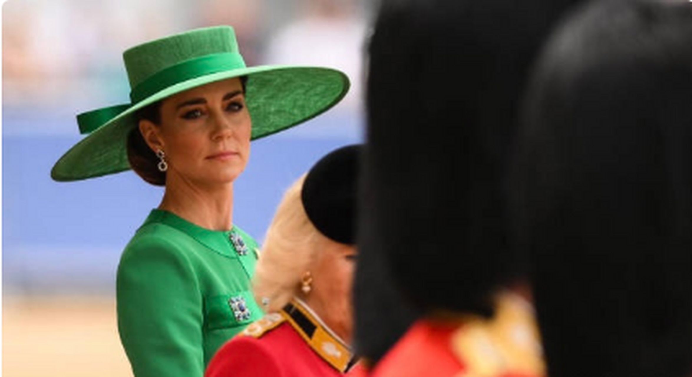 不仅凯特王妃,卡米拉也同样展现出坚定的决心.