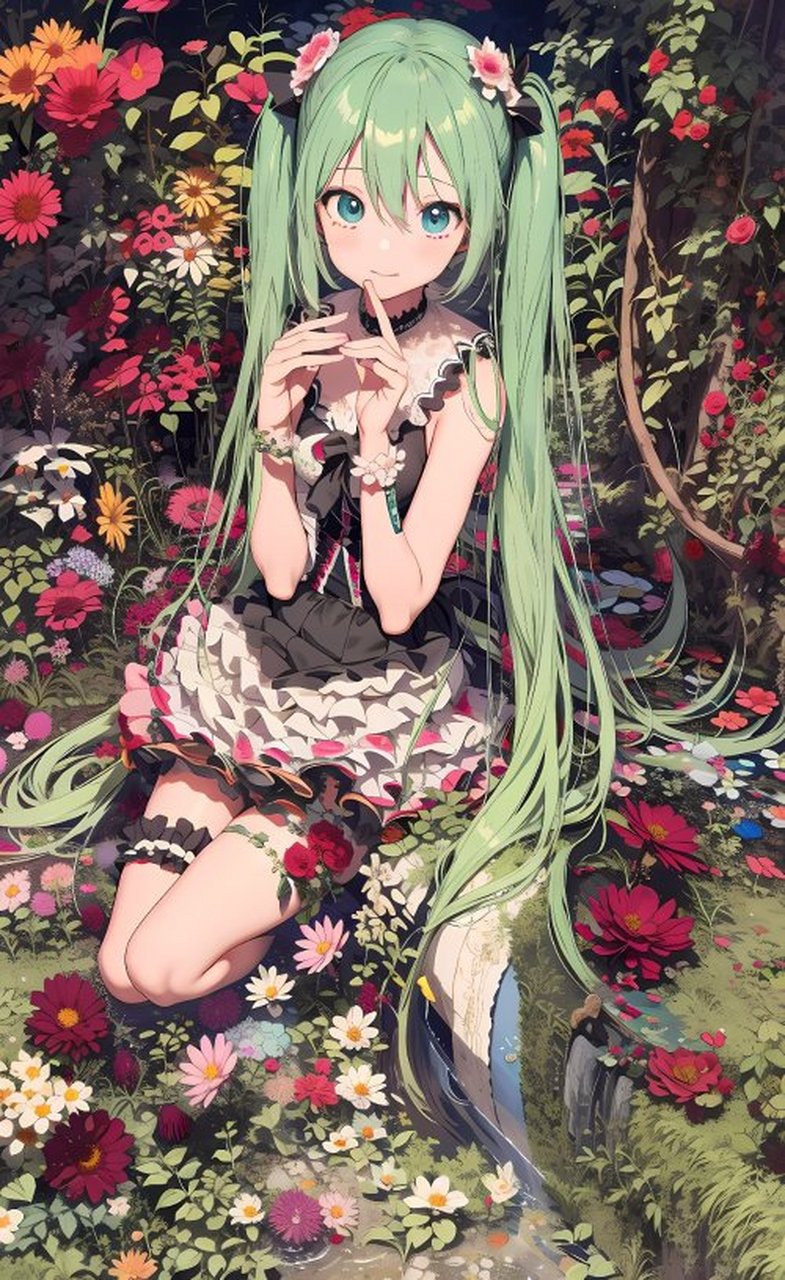 双马尾少女#动漫