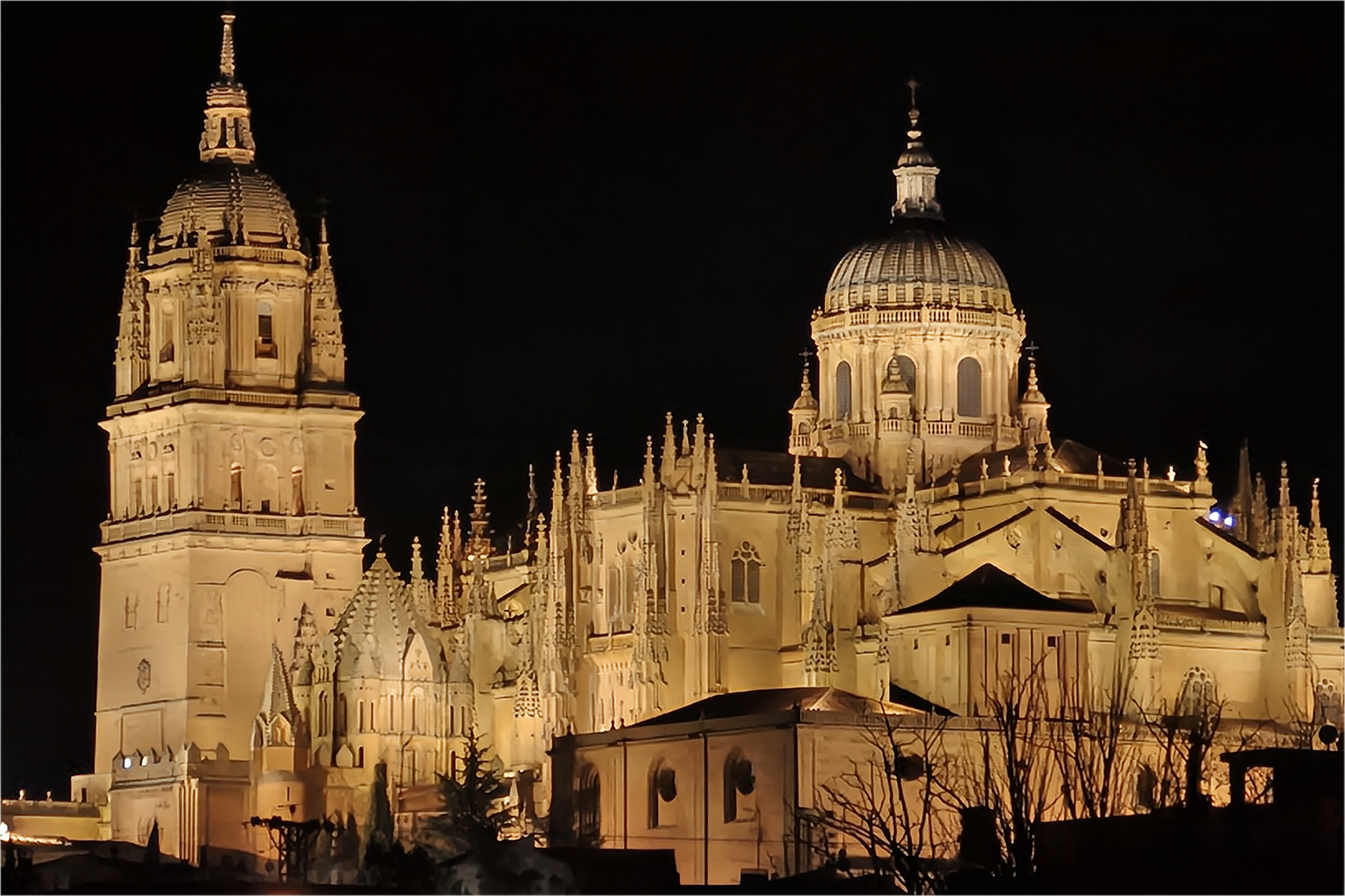 在西班牙萨拉曼卡大教堂的浮雕中,有一个宇航员,这件事困扰了人们
