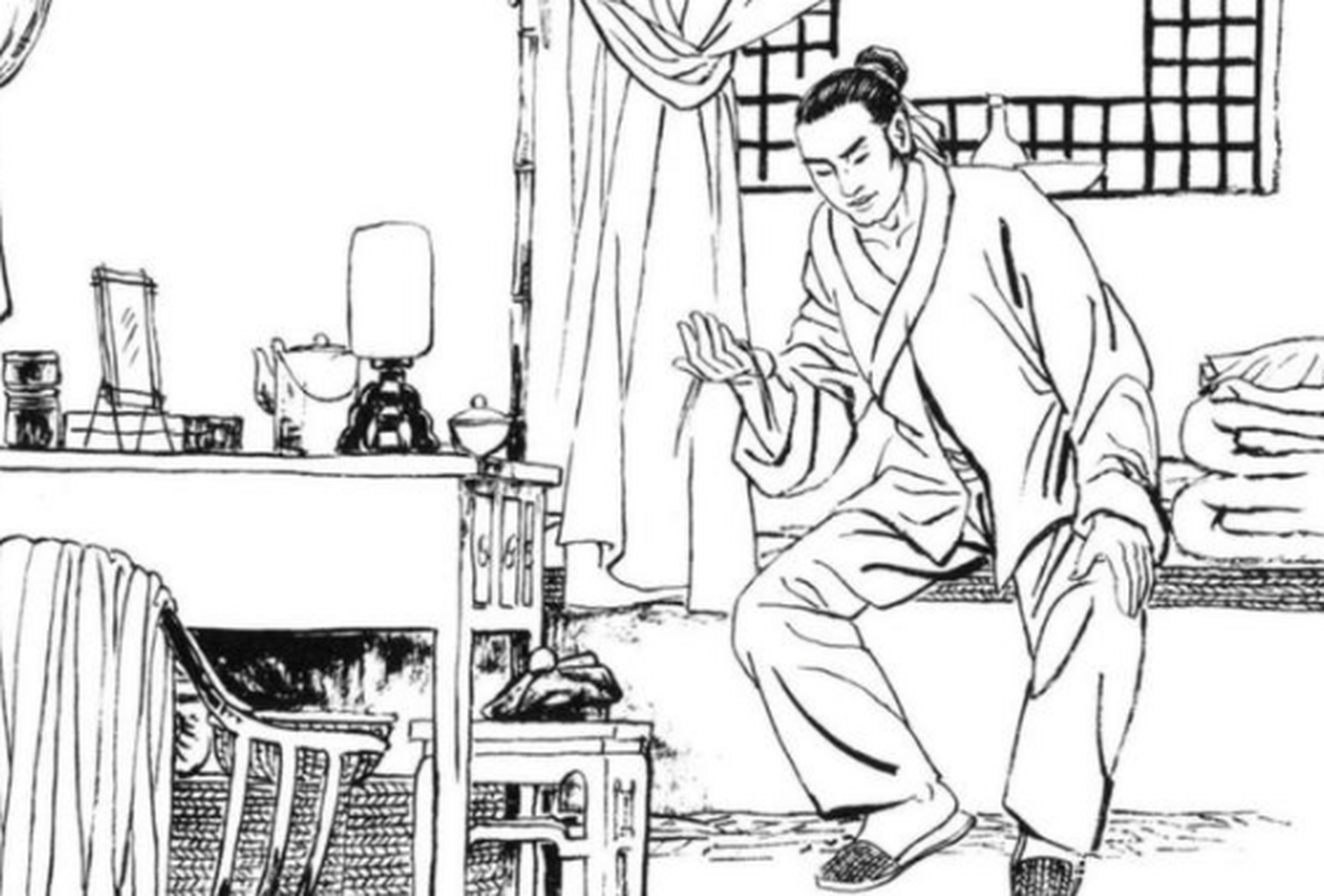 在明朝时期,有一个贫穷的书生名叫李明,他勤奋好学,但生活并不富裕.