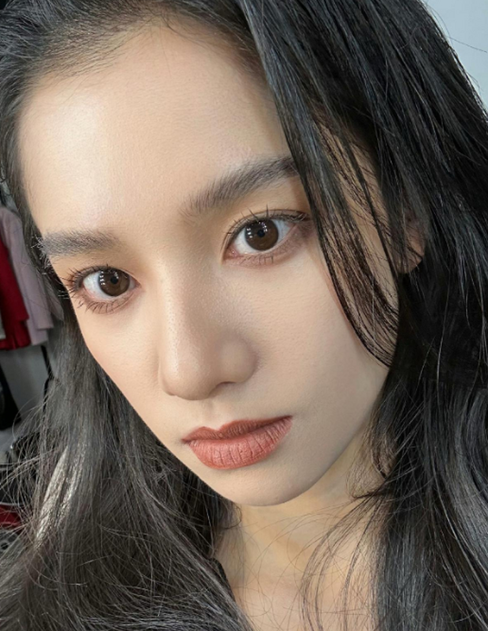 张婧仪怼脸live自拍,怎么可以这么美