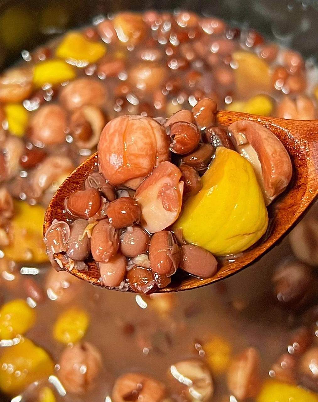 糖水铺老板给的配方!真的巨巨巨好吃啊!|||板栗莲子红豆沙!