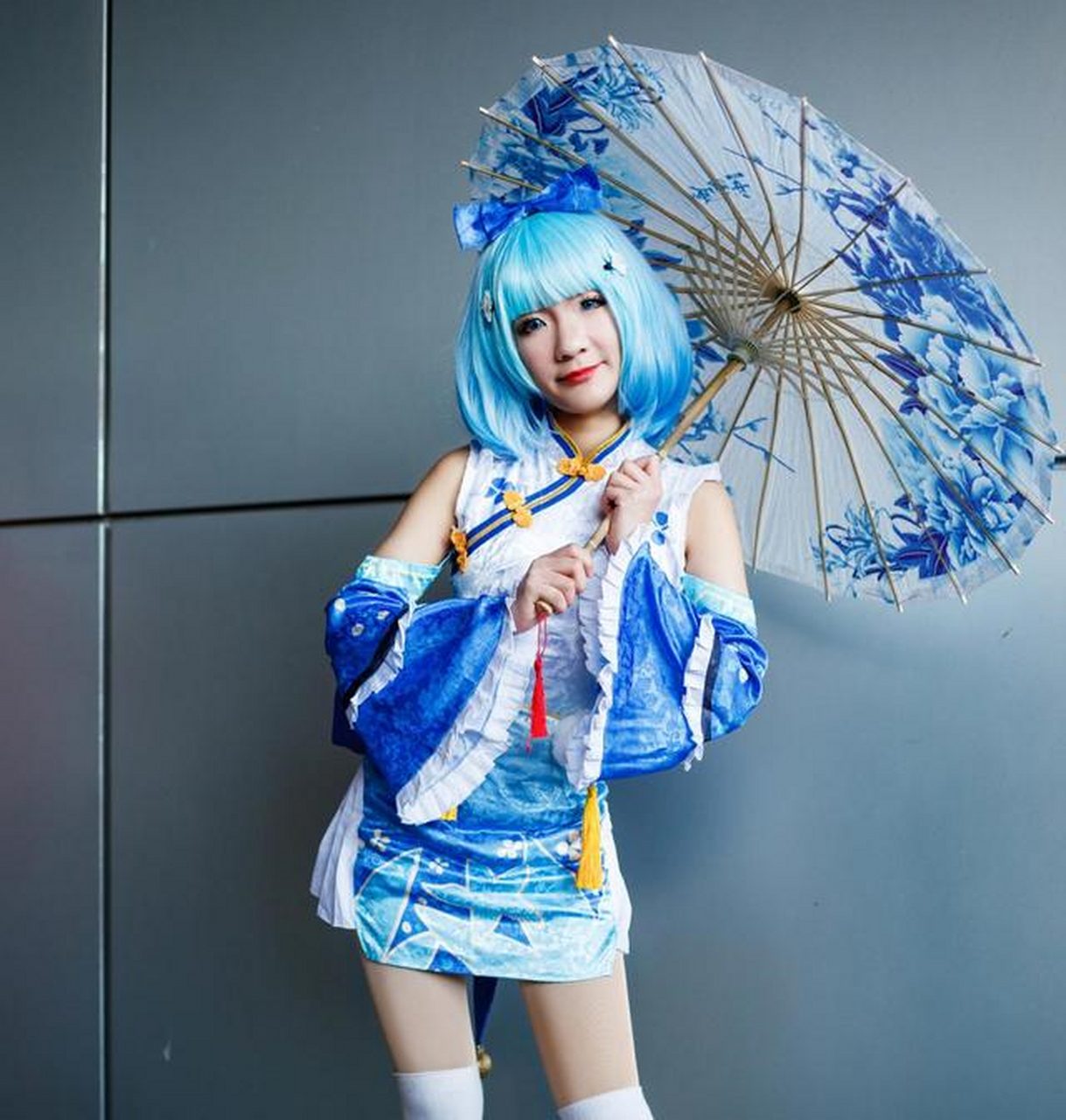 阴阳师萤草丹枫秋意同人旗袍小可爱