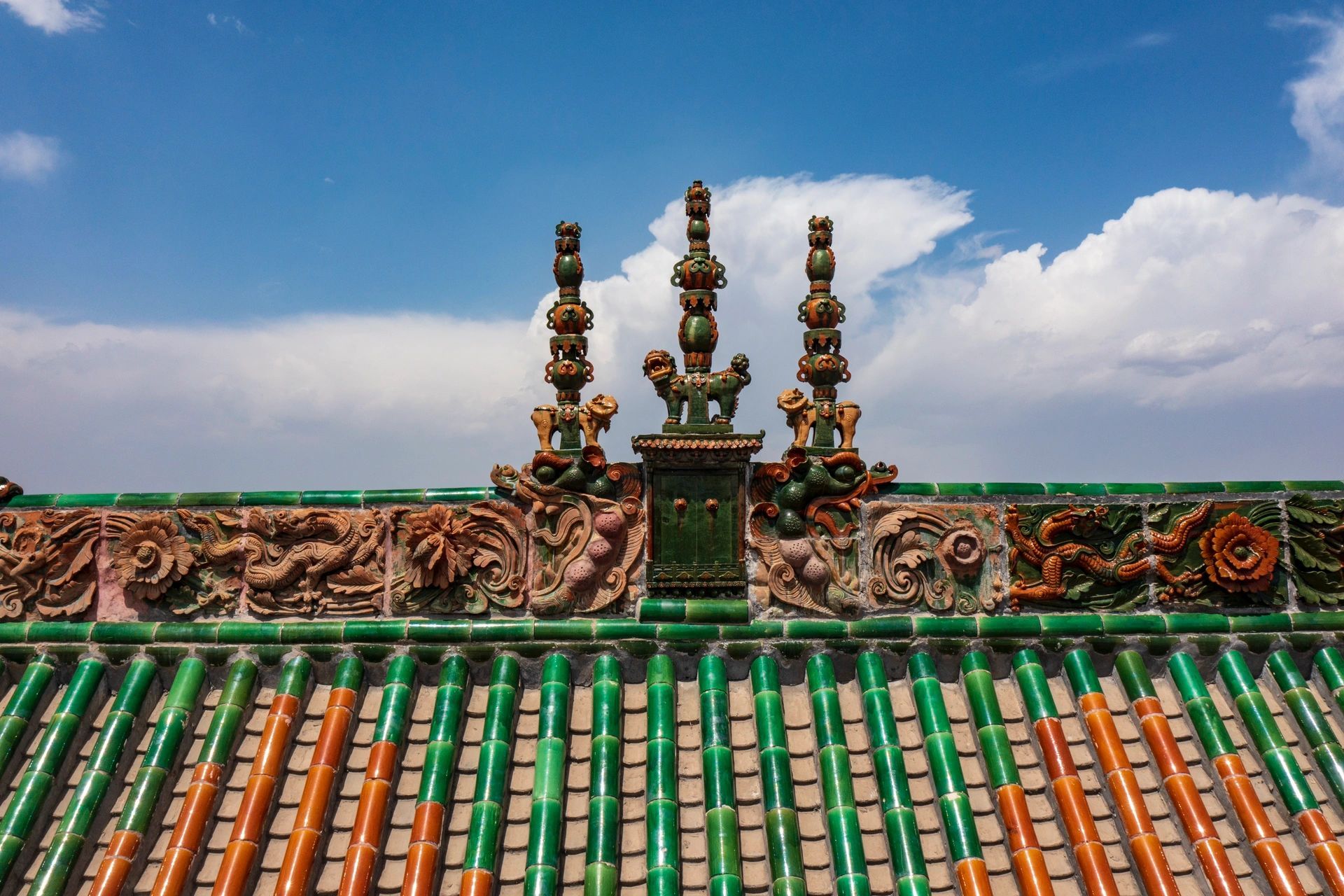 古建筑|河北蔚县天齐庙(明) 蔚县天齐庙大概是蔚县众多古建筑中容易