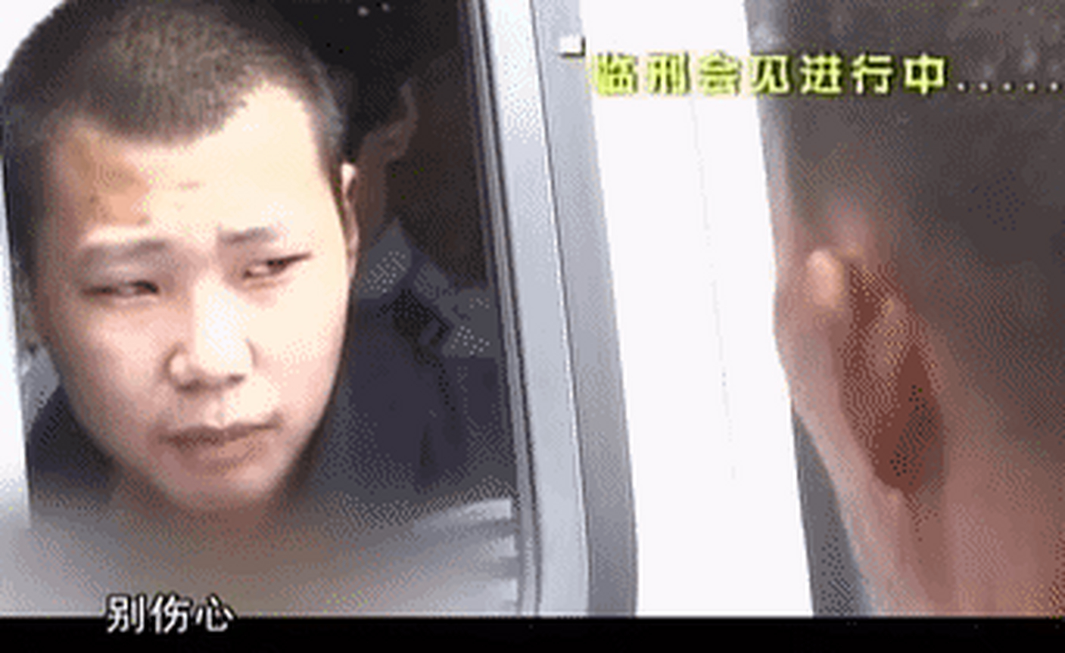 抢劫犯武清体及侯玉刚被押上刑车,执行注射死刑.