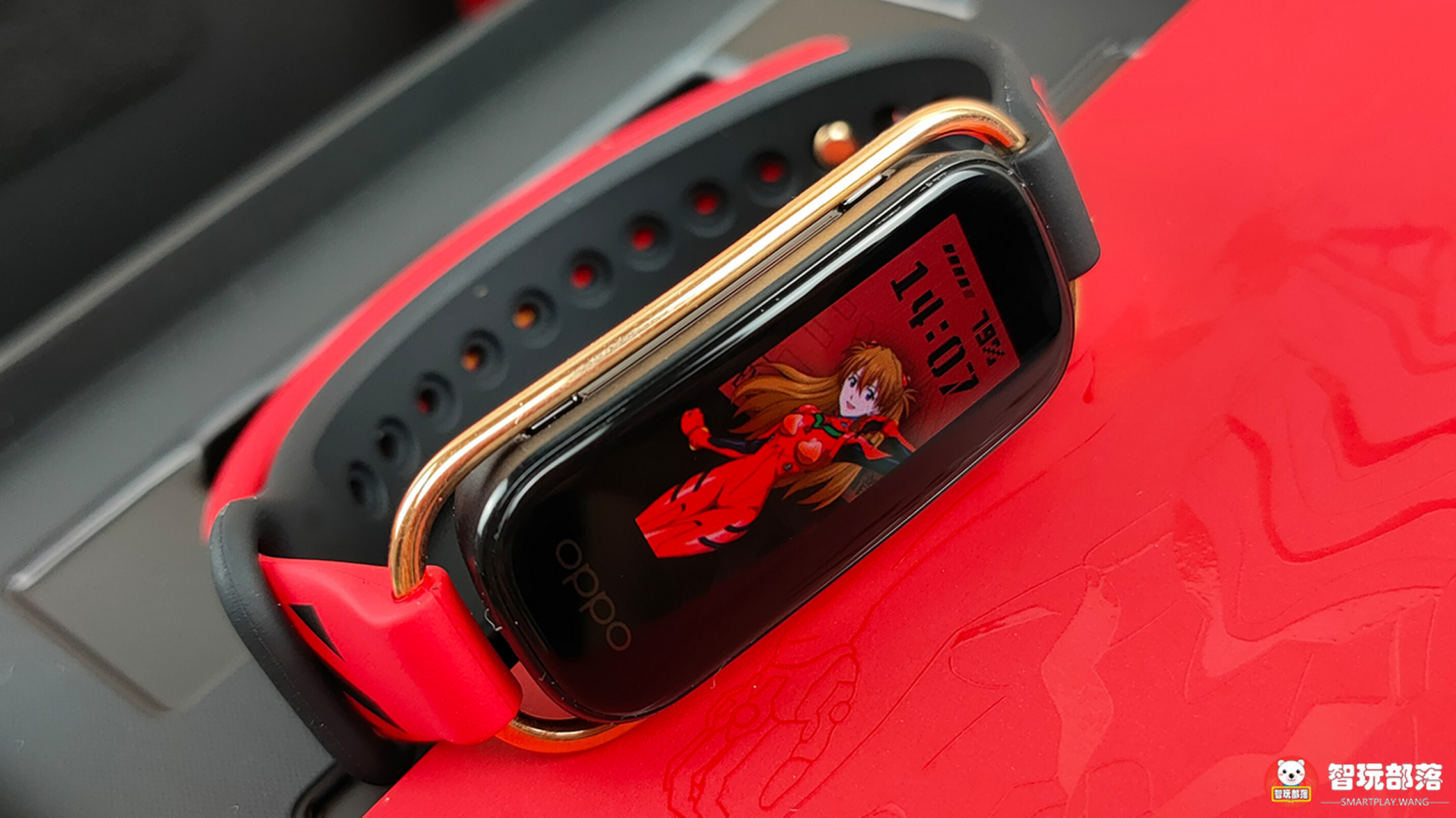 oppo手环# #oppo手环eva限定版# #eva# #新世纪福音战士# 很用心!