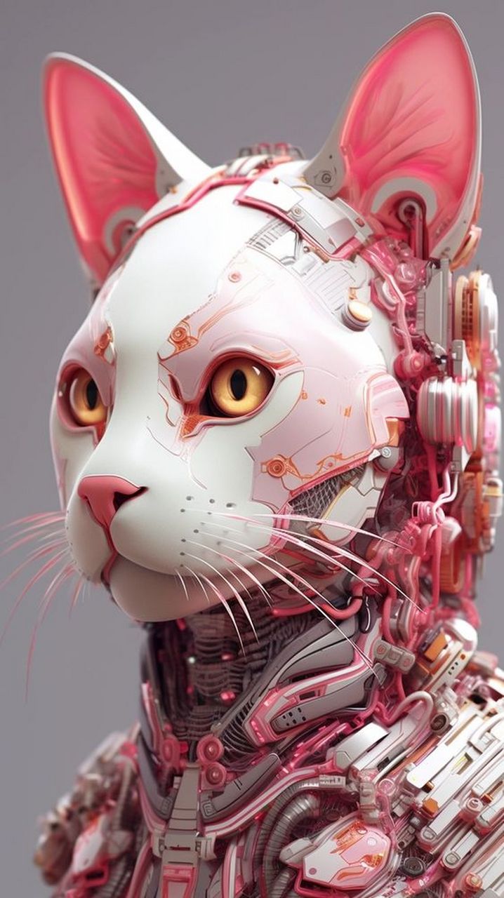 《未来的机械宠物》 人工智能机械宠物是人类科技进步的又一成果