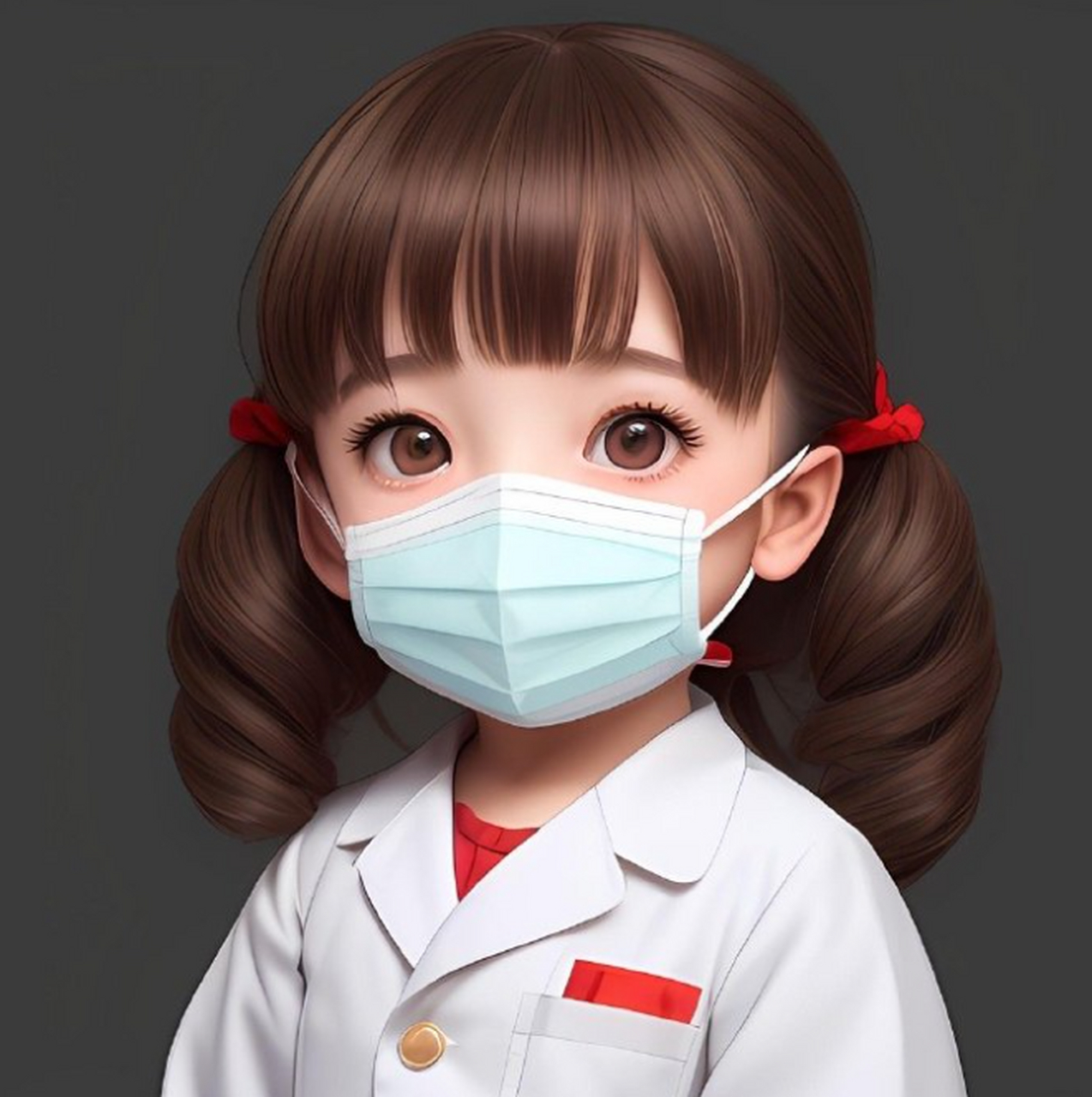 医生小护士头像.