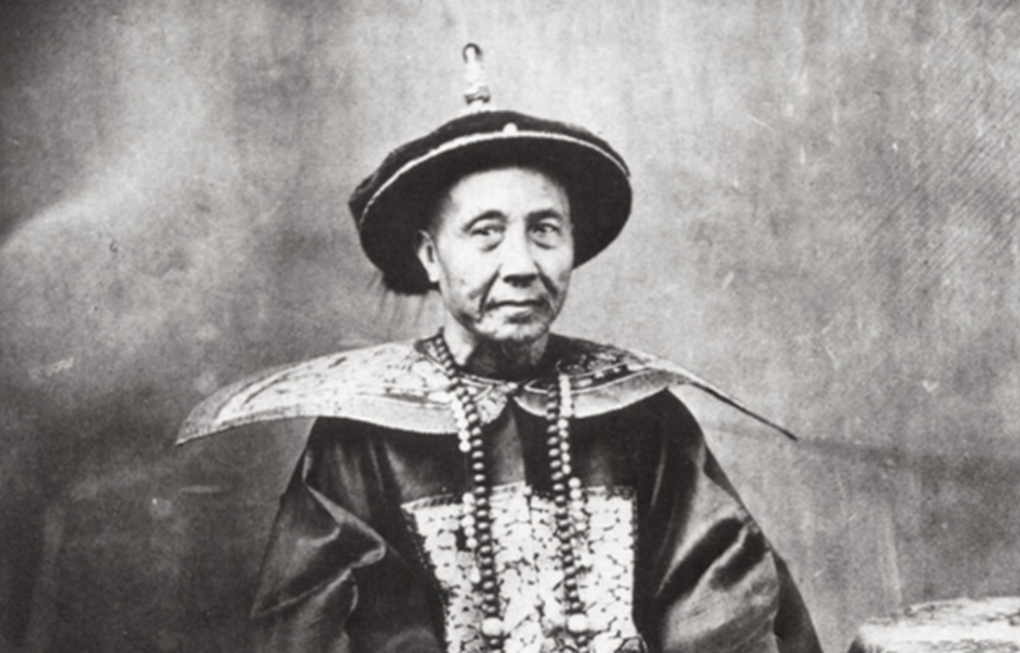 晚清年间的朝廷名臣王文韶的留影老照片,文韬武略的王文韶乃是朝中