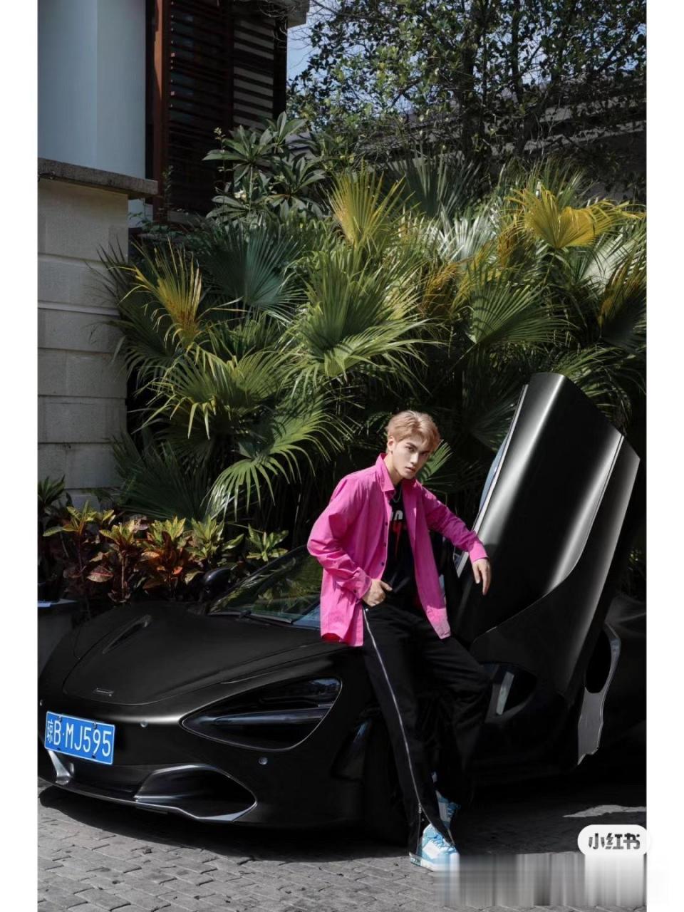 可惜车牌号开头就是琼b