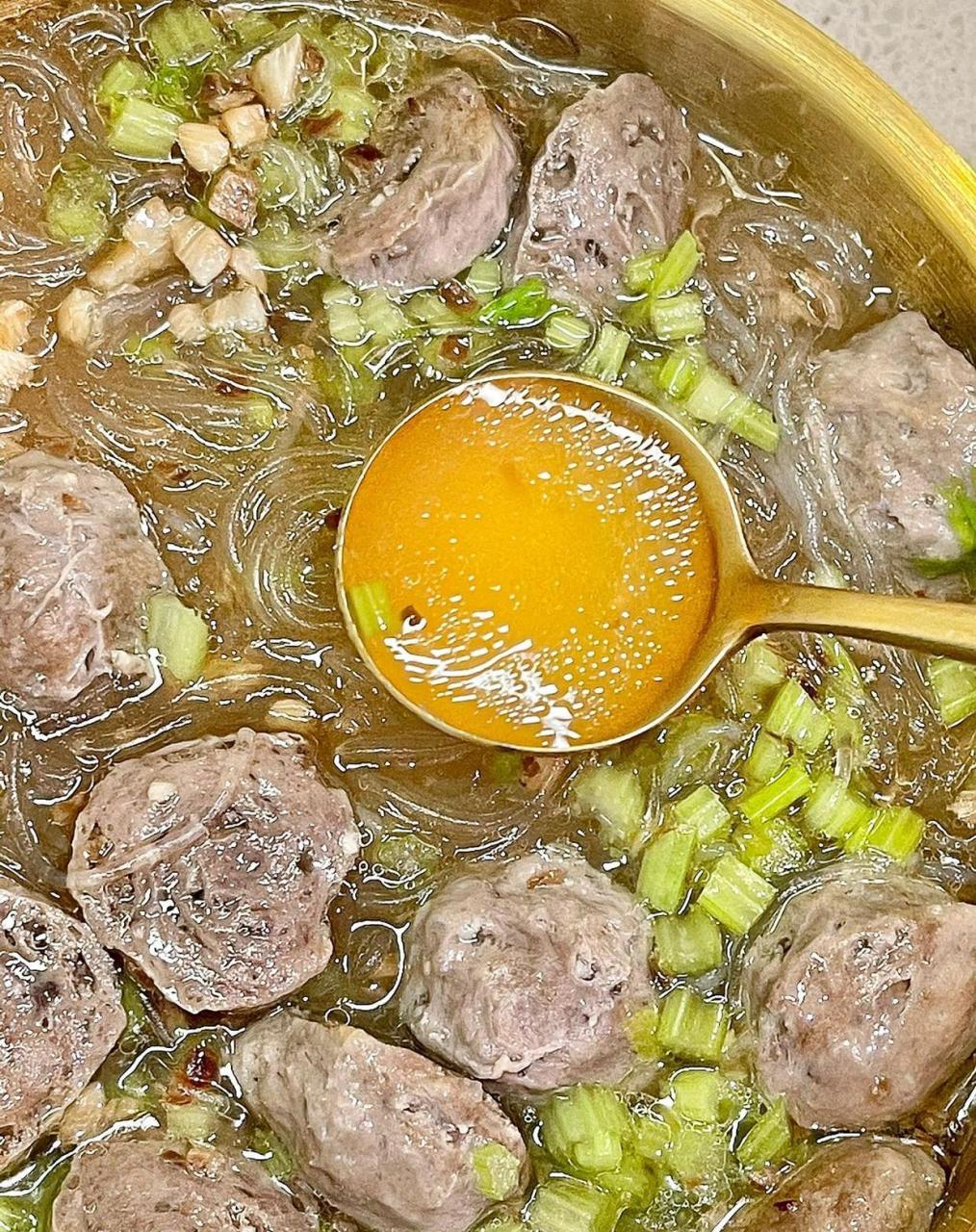 蒜香牛肉丸粉丝汤! 潮汕朋友学习的做法!真的巨鲜美好吃!