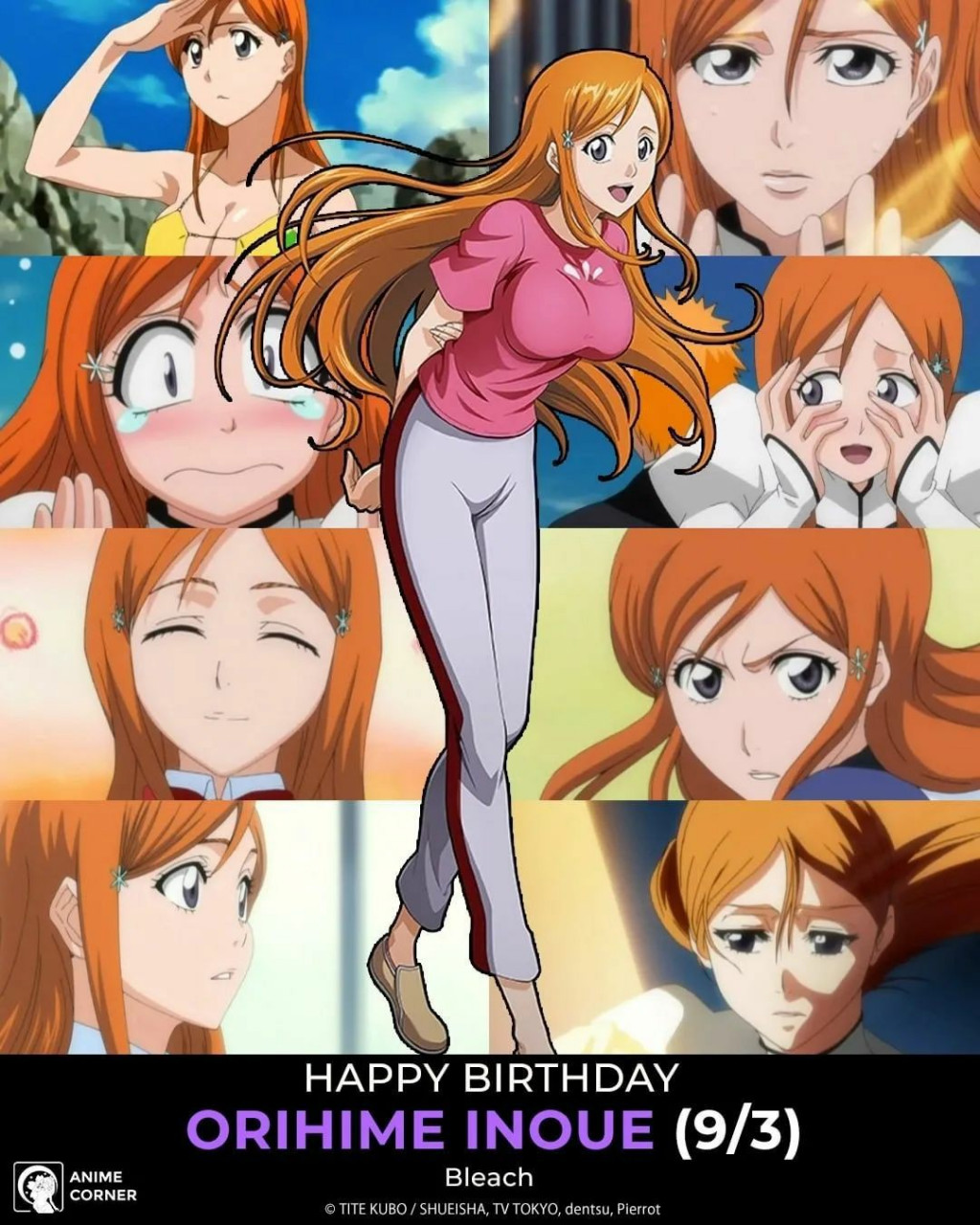 井上织姬,黑黑崎一护的老婆 #死神