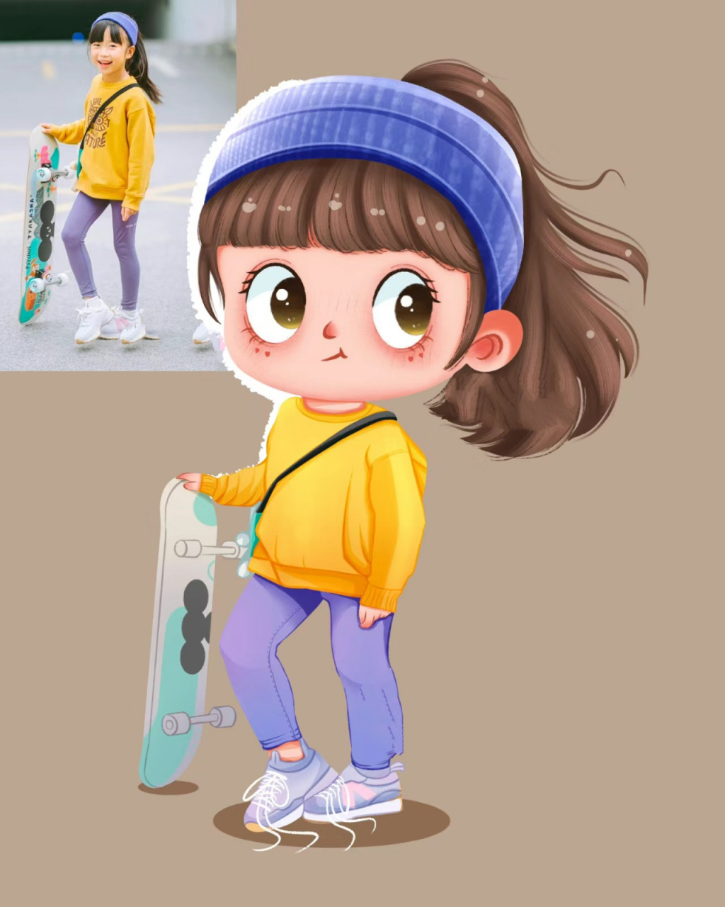 q版人物全身|九宫格|可爱卡通形象合集