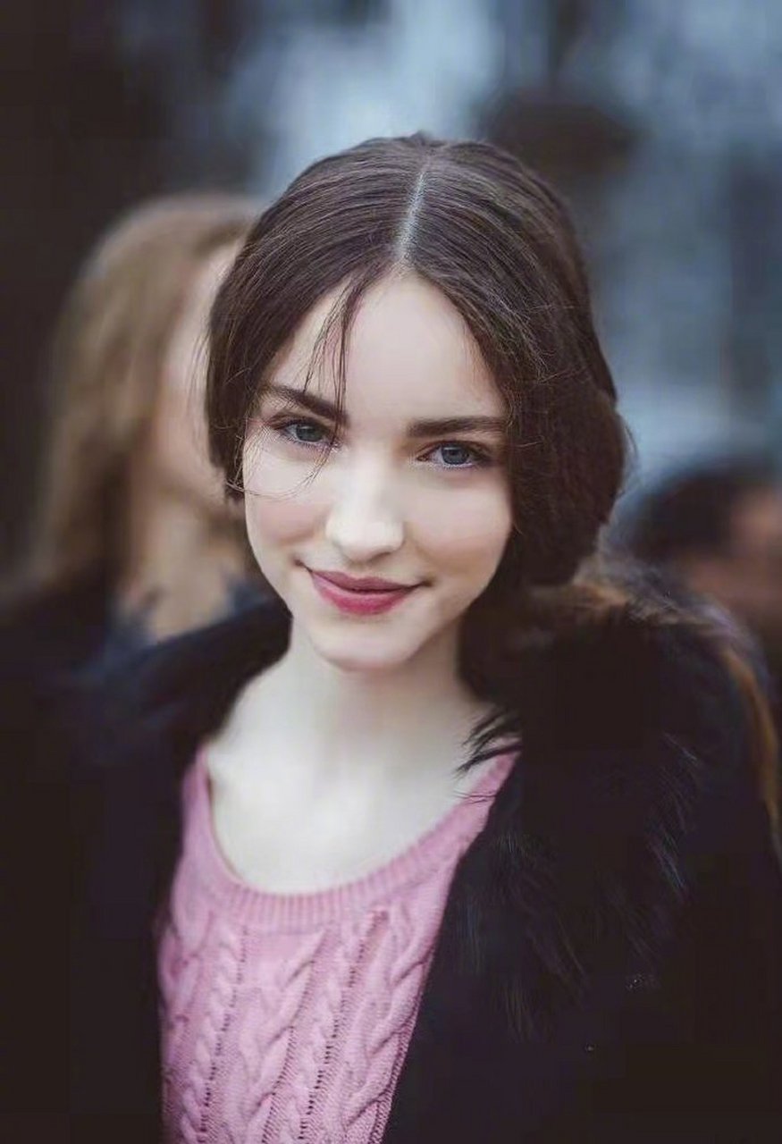 比利时仙女系超模 97年的比利时超模clémentine deraedt,拥有一双像