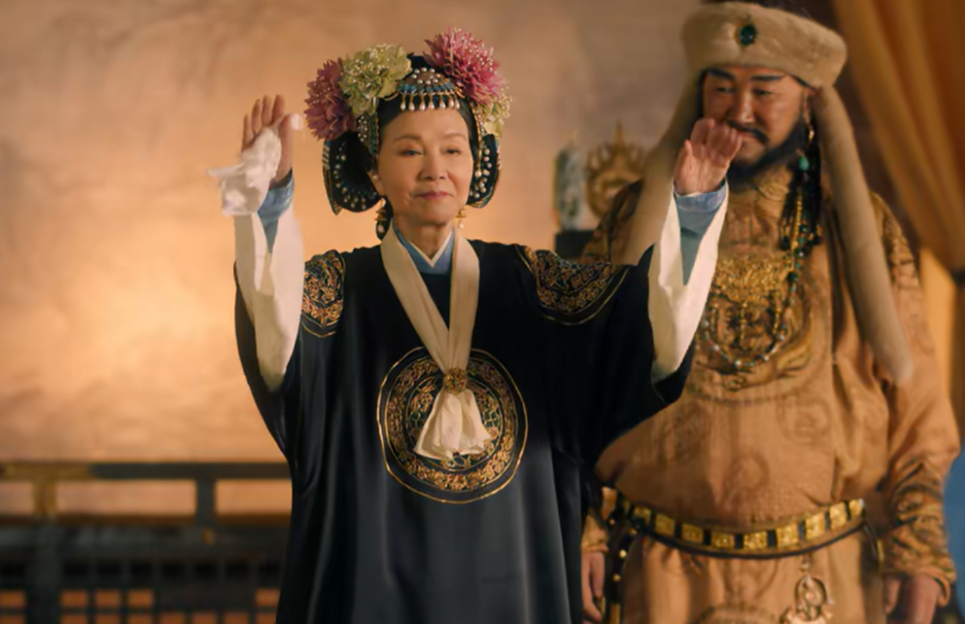 14岁时,她嫁给了耶律阿保机.