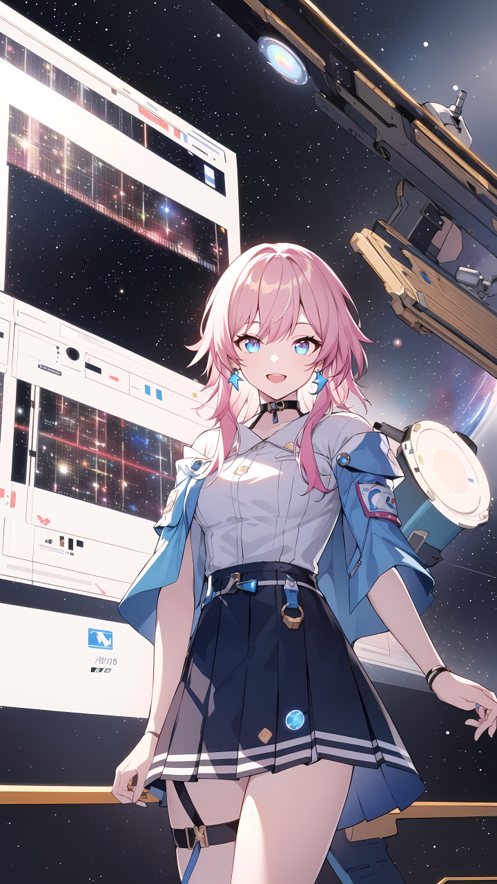 《崩坏:星穹铁道》高清竖屏壁纸美图!第五波 三月七我想做你的狗!