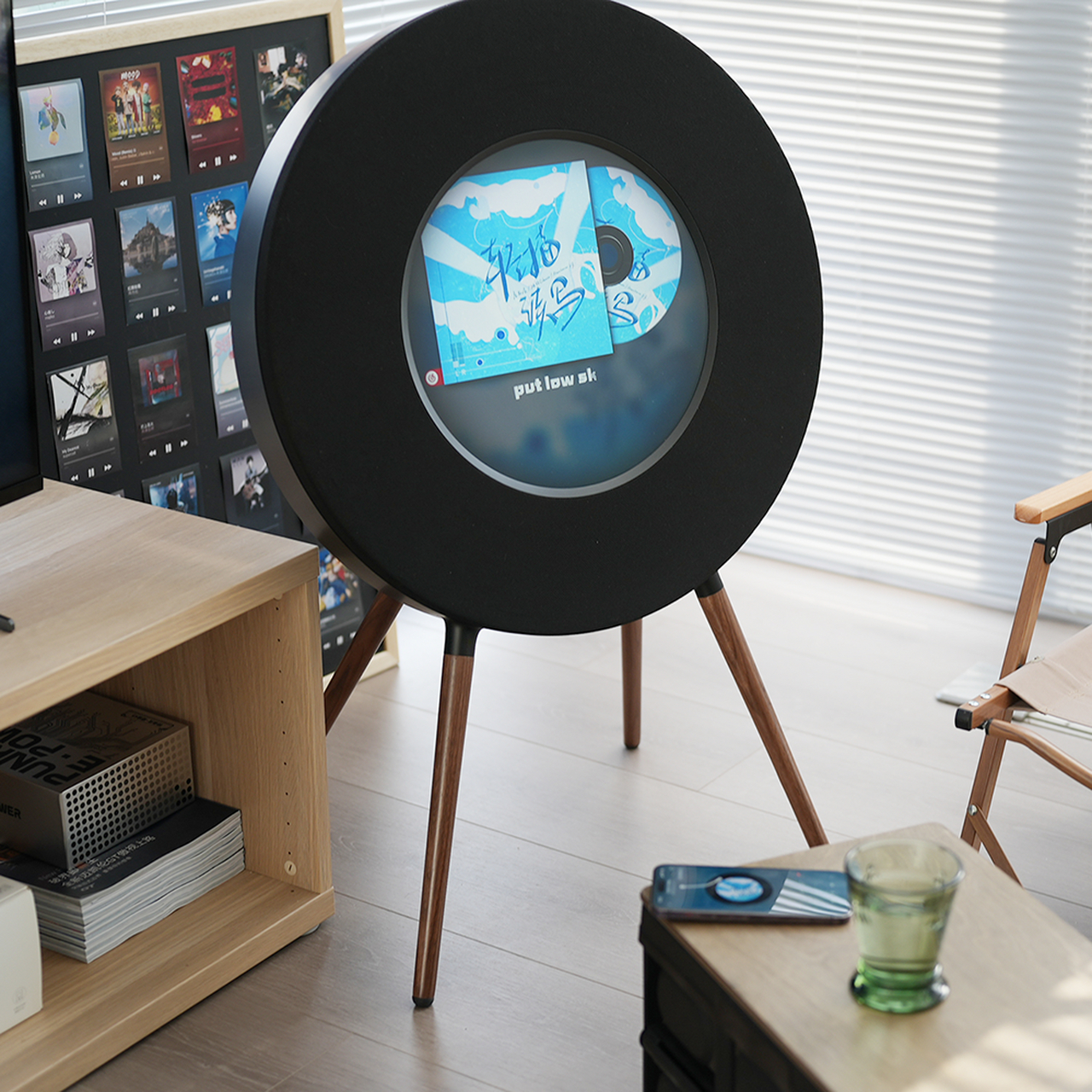 92morror art唱片歌词音箱r1:让你的家居摆件也能"唱出"好品位