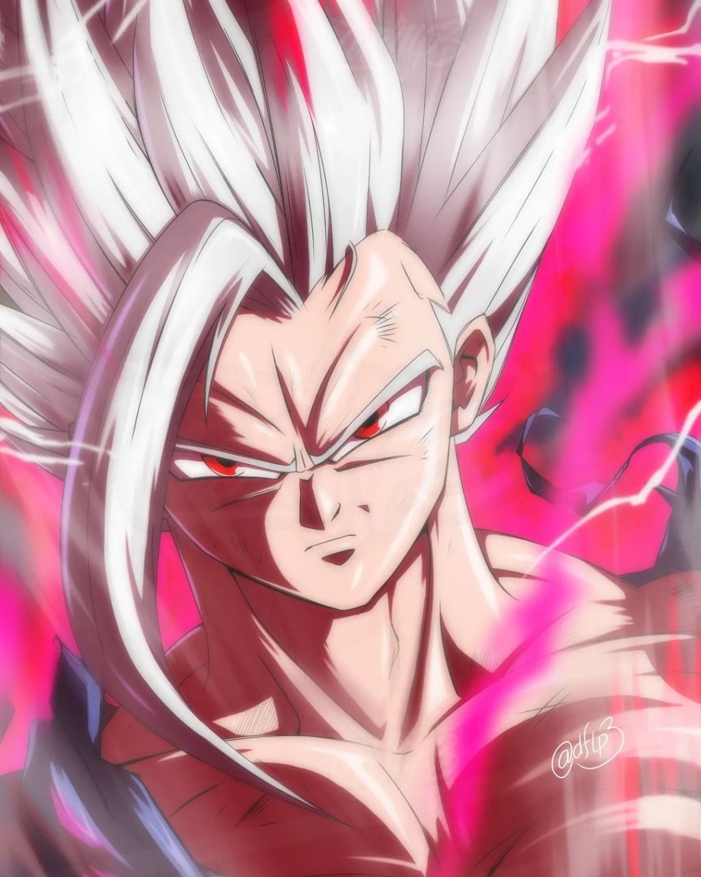 同人画师为孙悟饭绘制的新形态,各种帅出天际