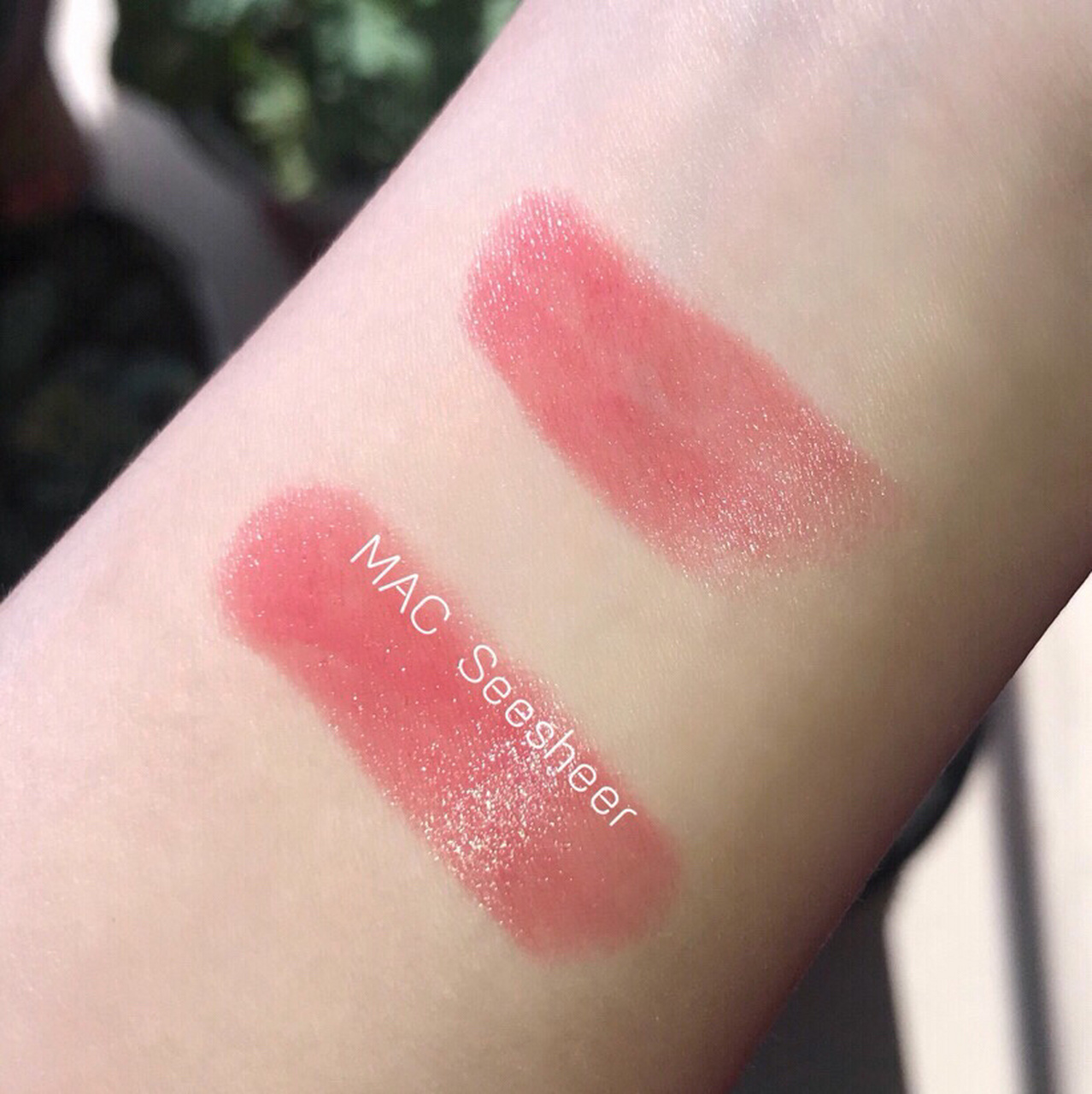 西柚色口红mac seesheer ,谁还不是少女 #领潮新势力##口红推荐#   这