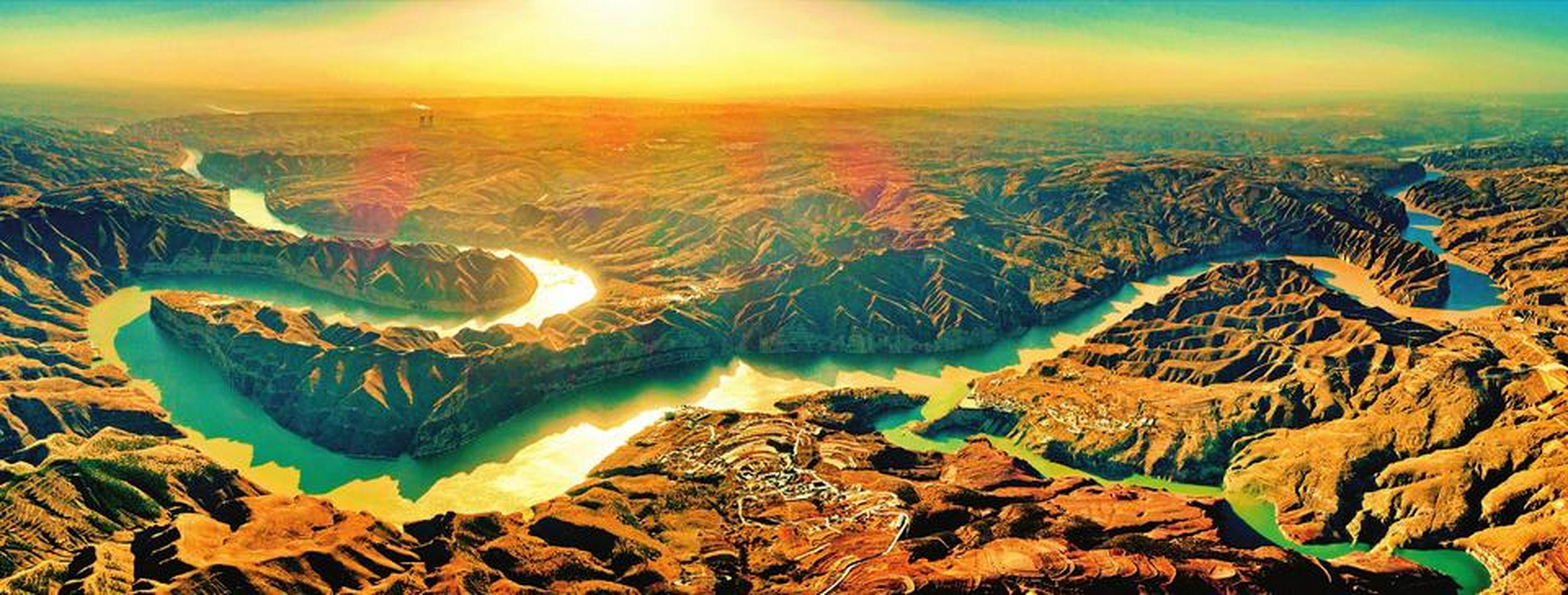 黄河,那是一条充满历史沧桑与传奇色彩的河流,被誉为中华民族的母亲河