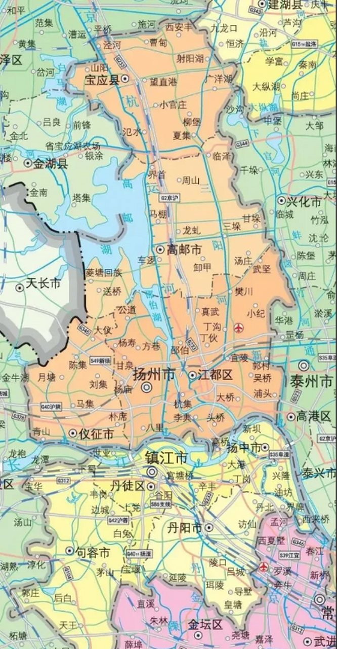 江苏隔江相望的城市关系都不错,比如靖江和江阴,南通和张家港,而镇江