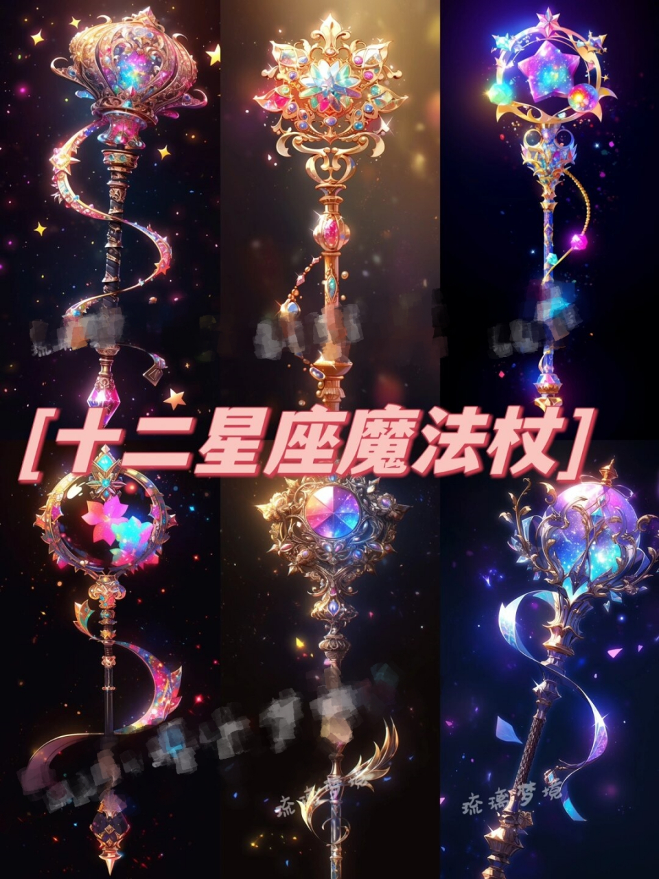 十二星座专属魔杖图片