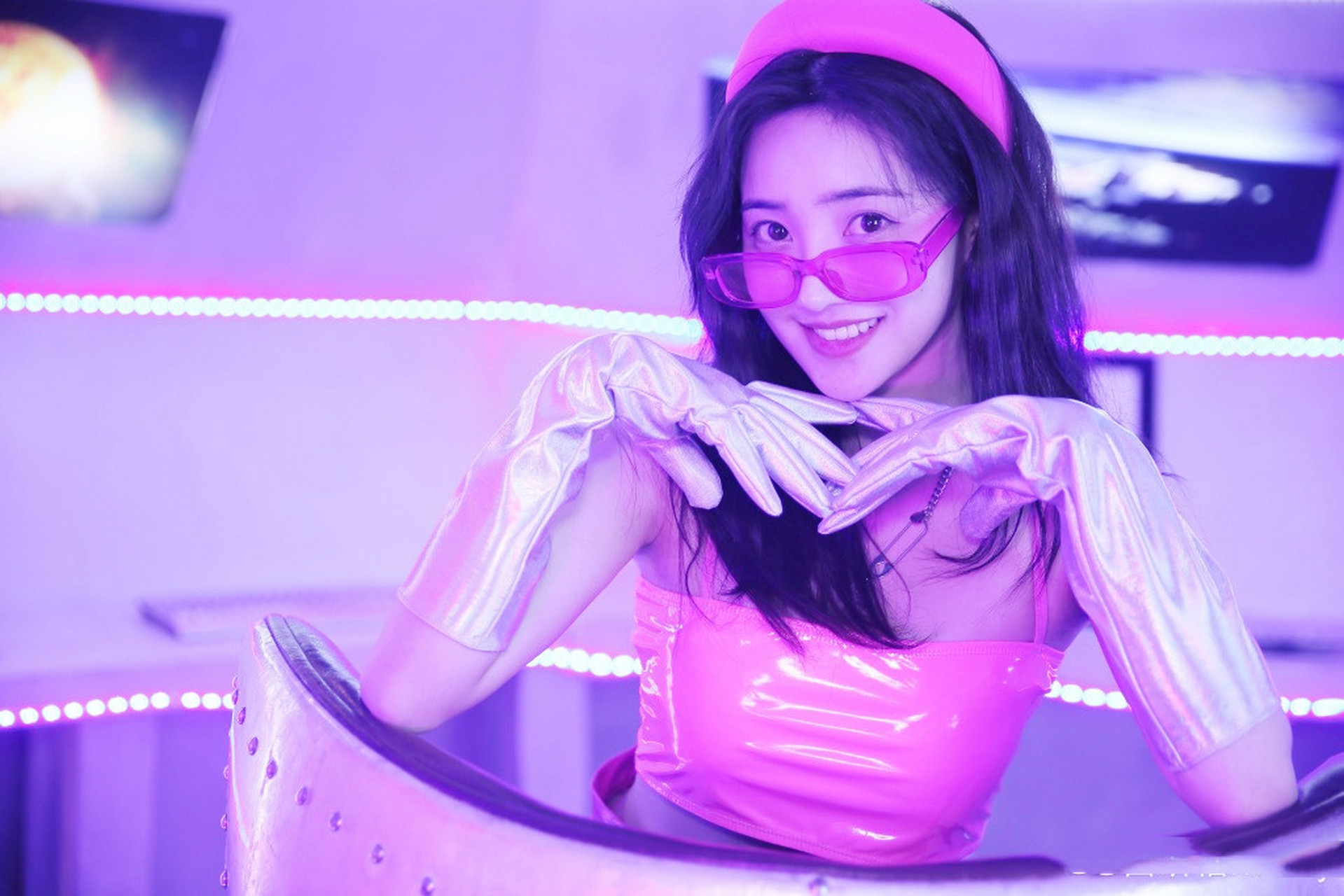 白昕怡,粉色梦幻小仙女.