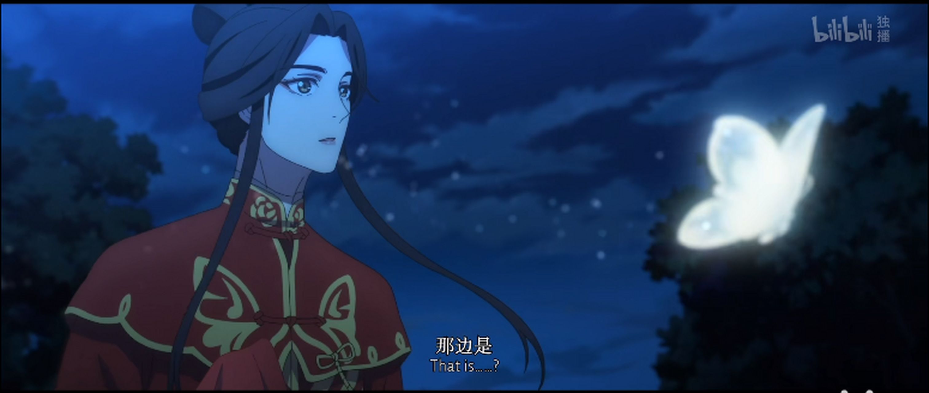 天官赐福动画《天官赐福》第二集忍不住打个call,谢怜太美了!