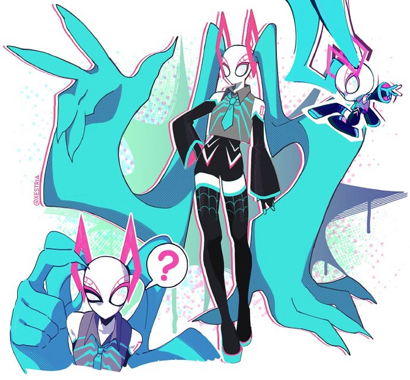 蜘蛛侠初音未来  (by:twi xestria) 676767