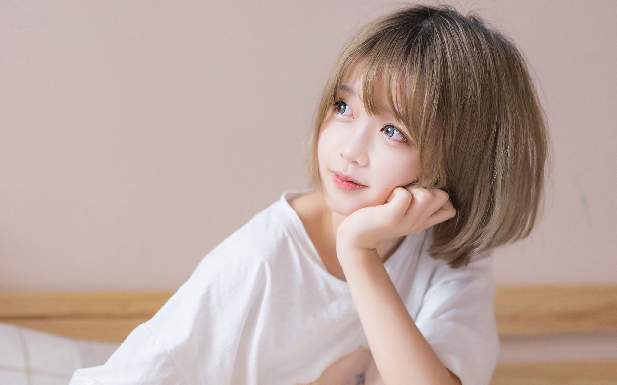 漂亮又可爱的妹妹,又有谁会不爱呢[嘿哈]#温柔可人