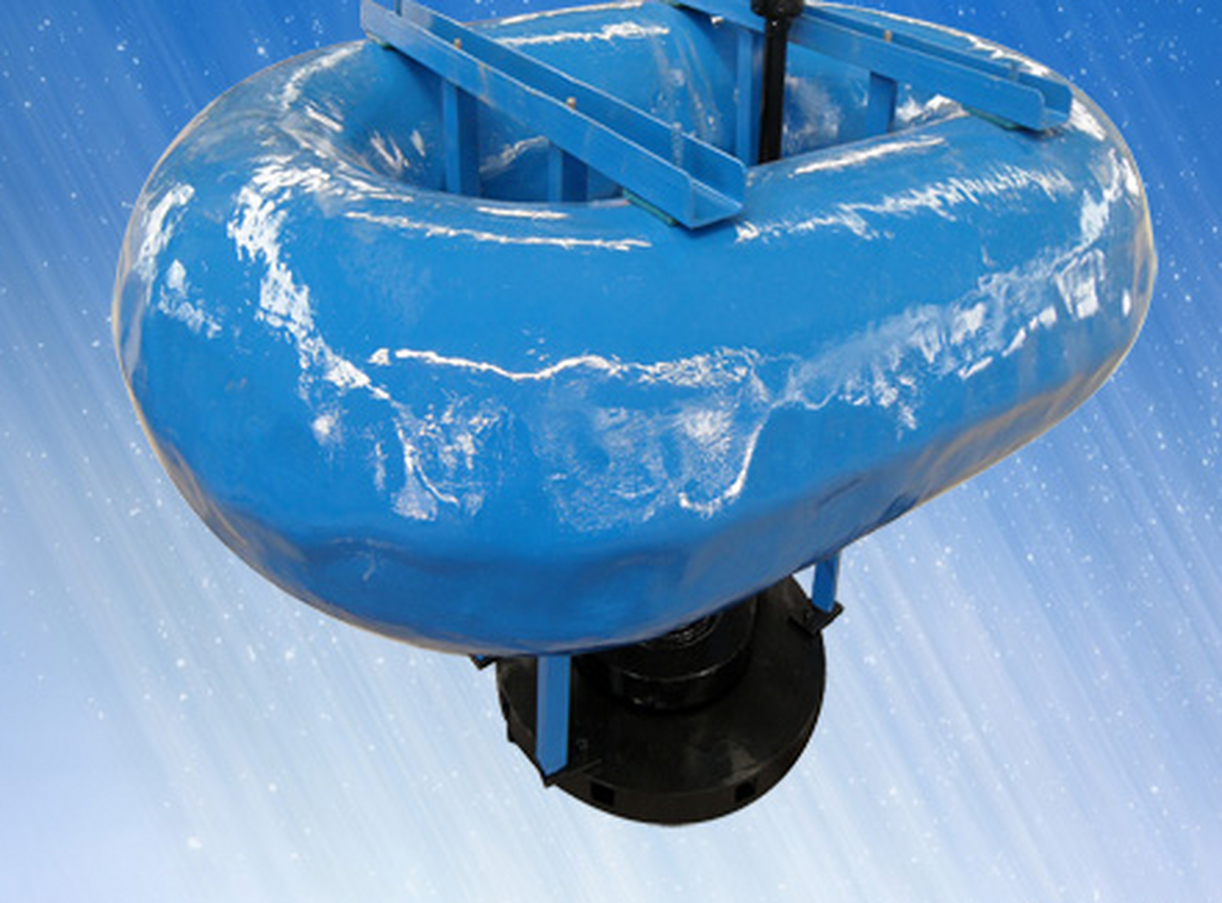 推流曝气机 曝气是污水好氧生化处理系统的一个重要工艺环节,它的作用