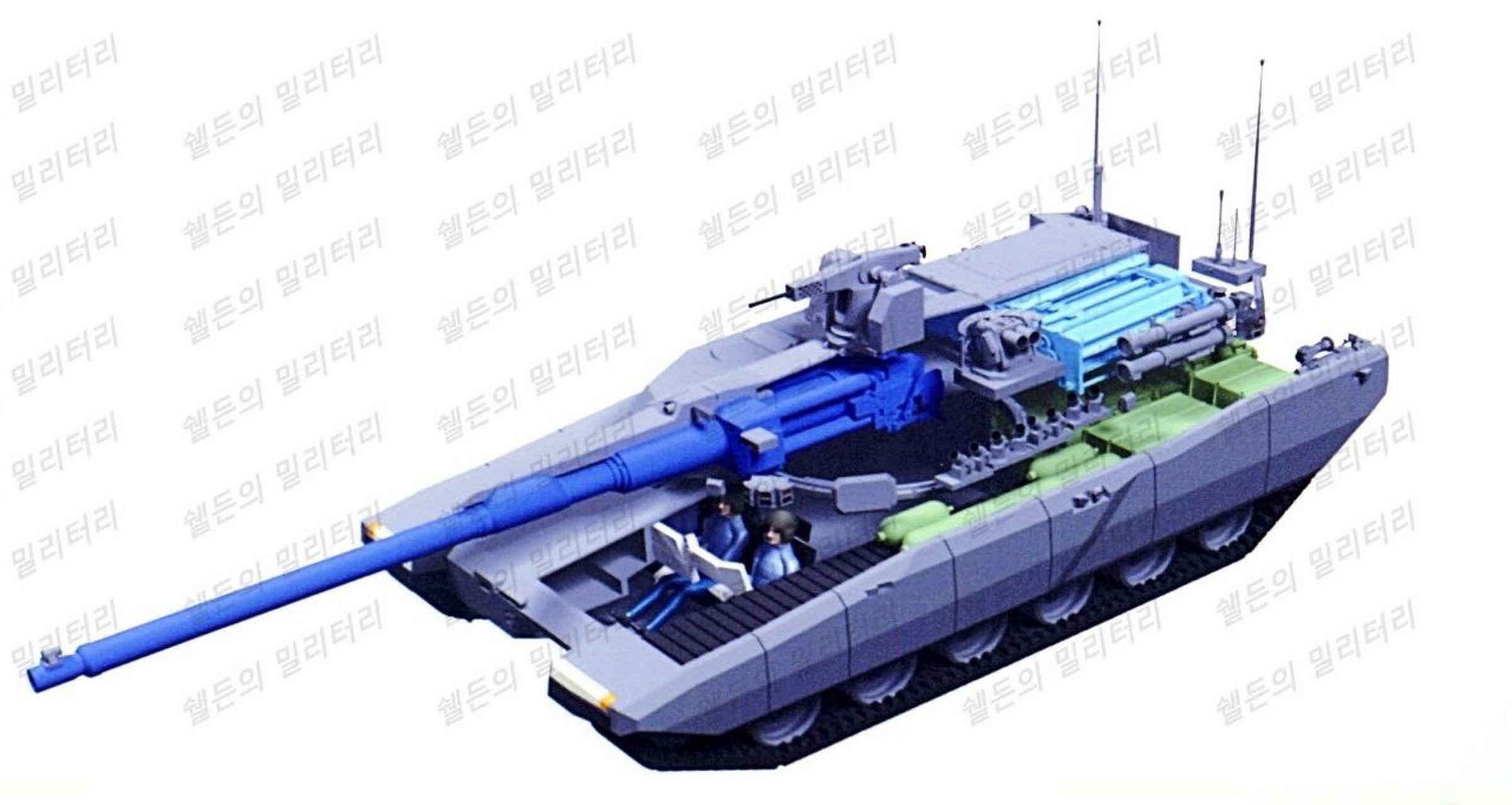 韩国宣布新一代k3坦克将会成为韩军下一代的主战坦克,预计会在2030年