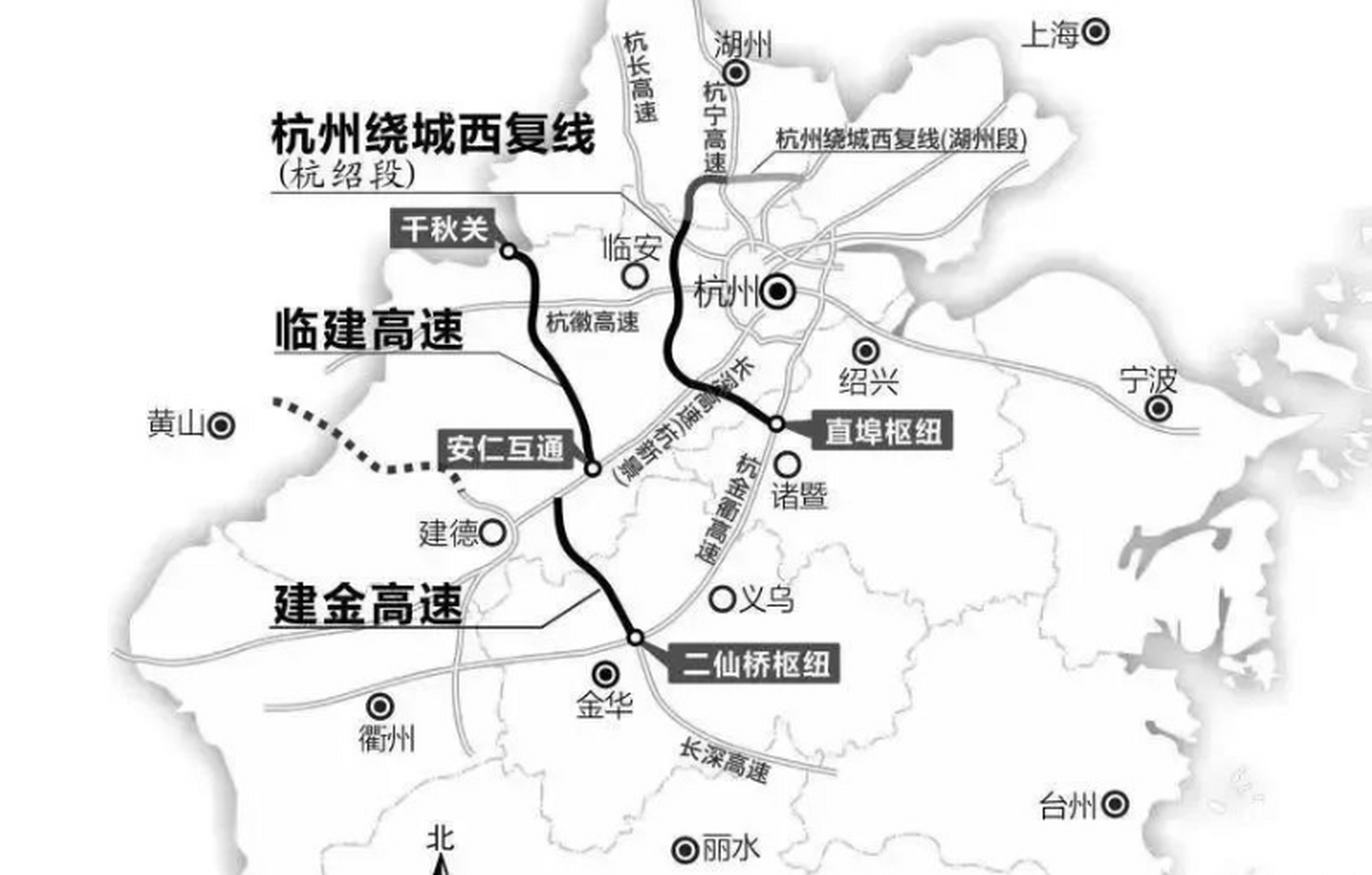 建金高速(杭州段)要来了